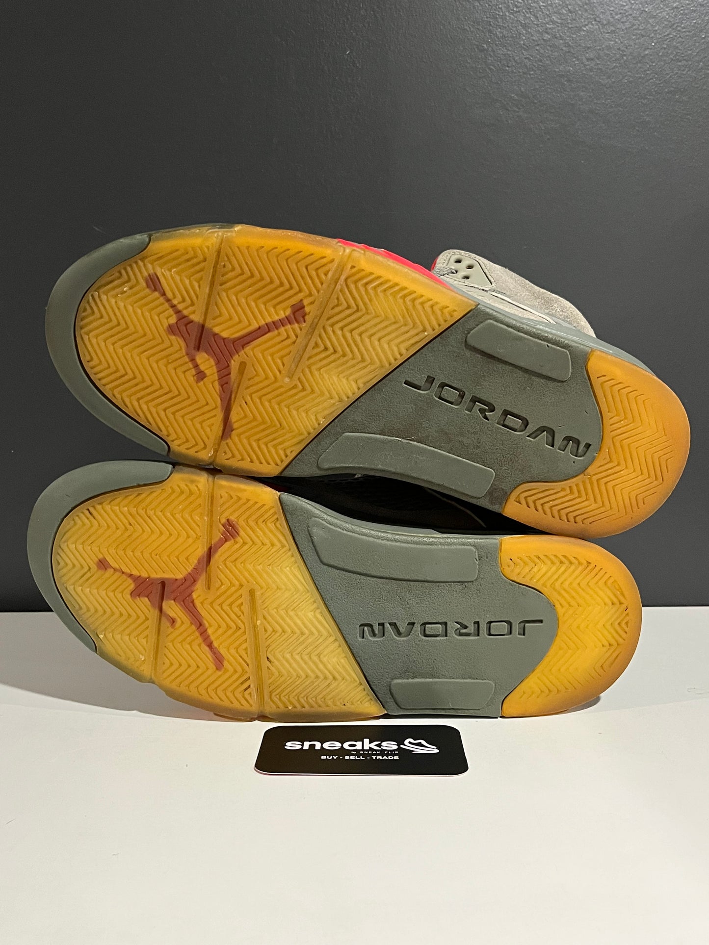 USED Air Jordan 5 Retro Camo 136027-051 SIZE 10M NO BOX JY25-194
