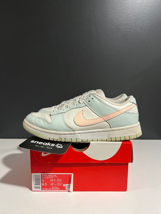 USED Wmns Dunk Low Barely Green DD1503-104 SIZE 6.5M OG ALL AG25-241