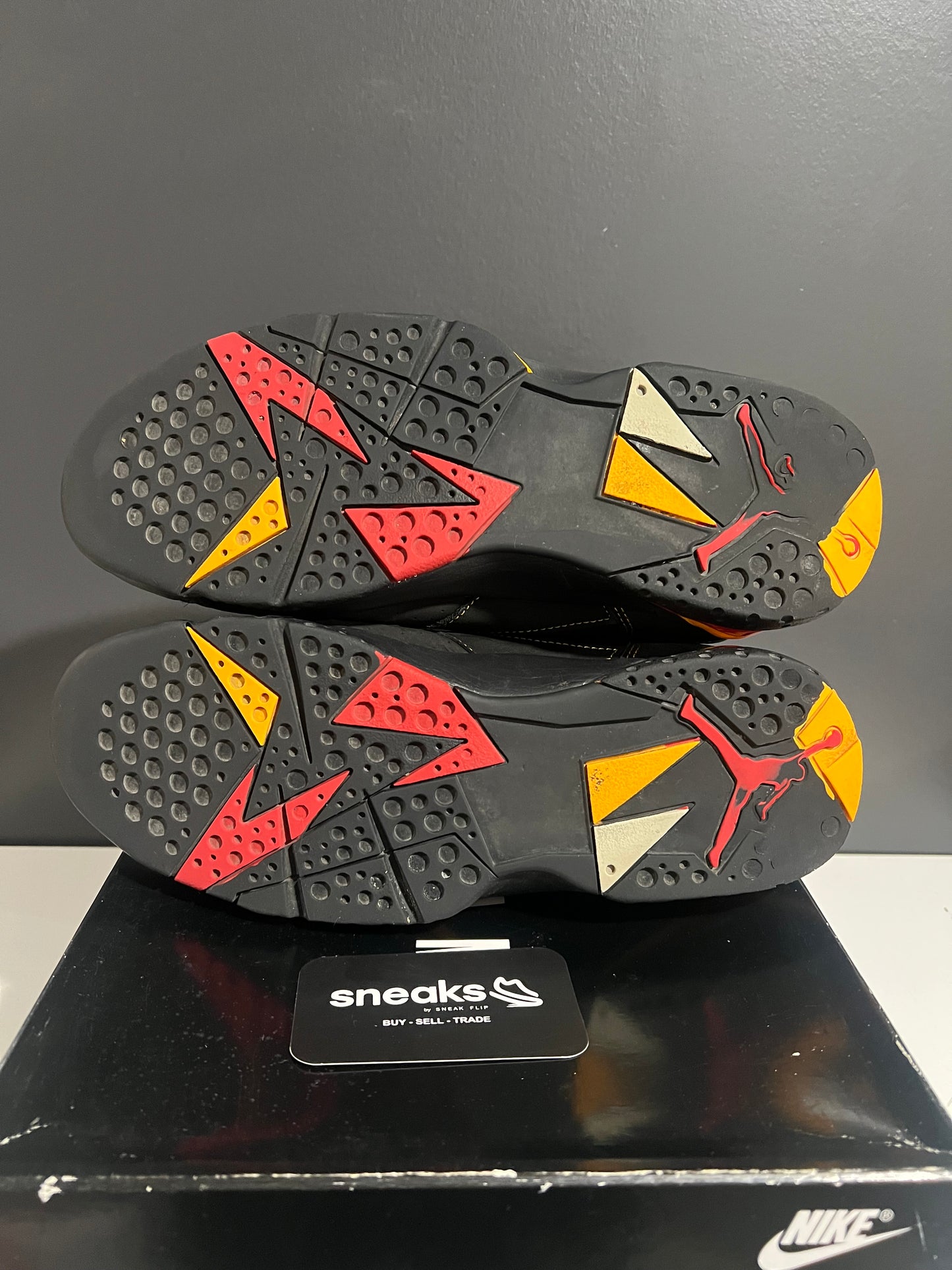 USED Air Jordan 7 Retro Citrus 2022 CU9307-081 SIZE 9M OG ALL