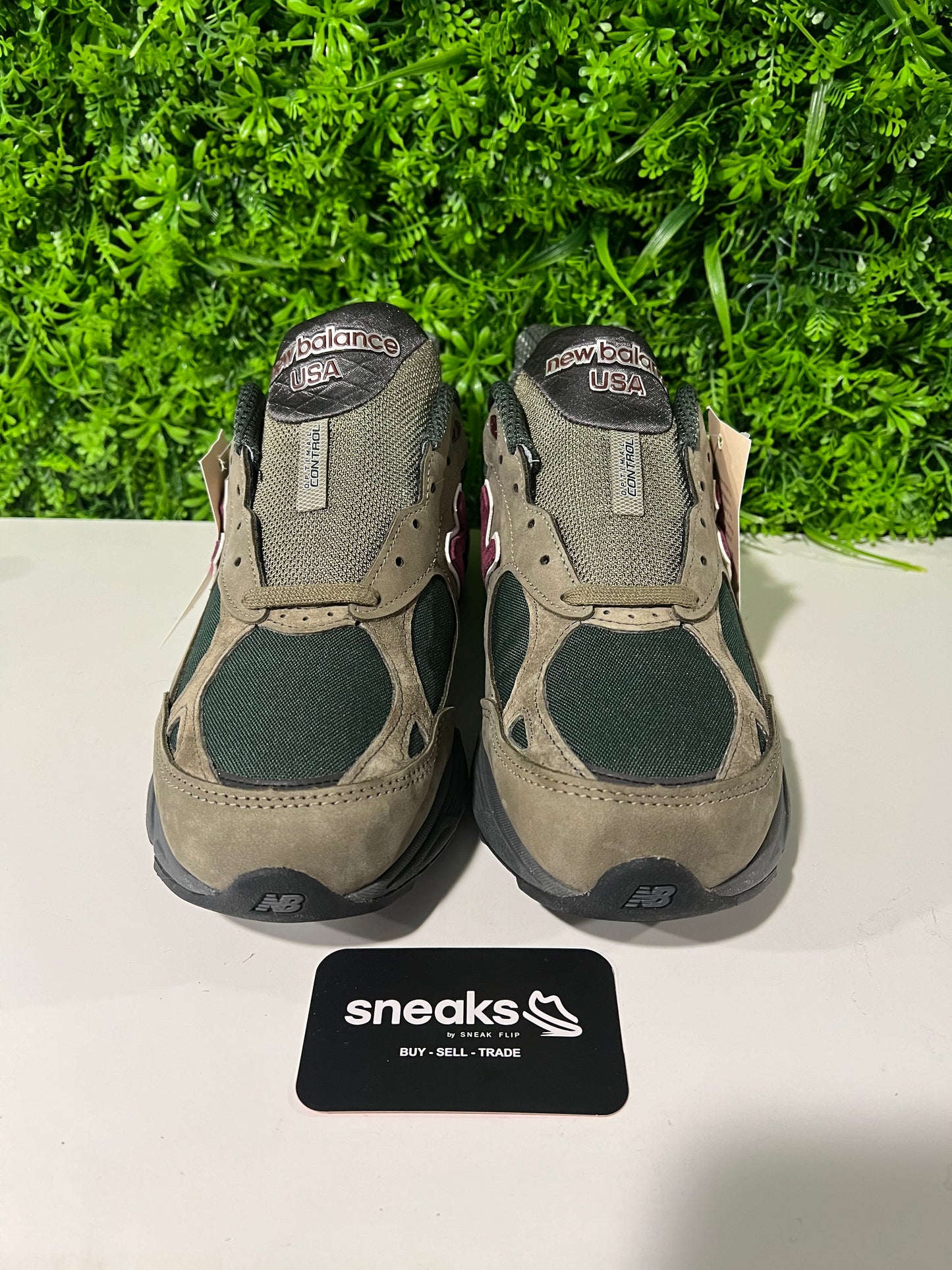 NEW Teddy Santis x 990v3 Made in USA Green Purple M990GP3 SIZE 10.5M NO BOX