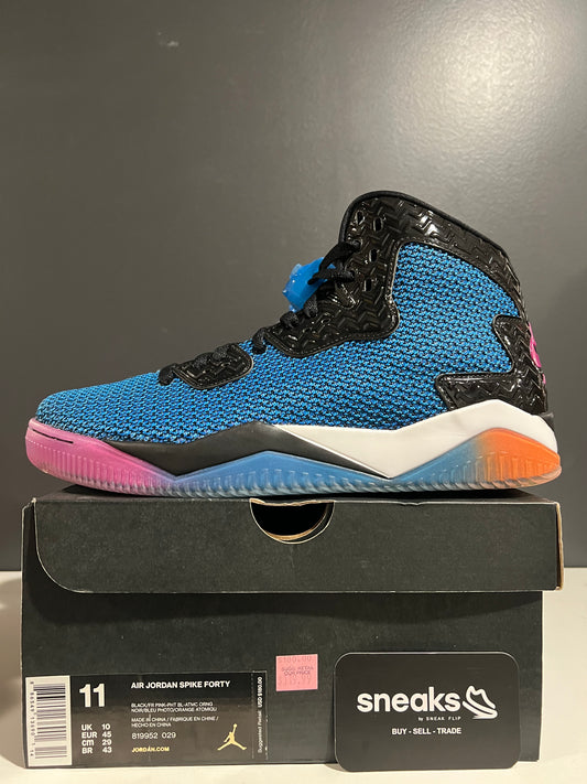 NEW Jordan Spike Forty Photo Blue 819952-029 SIZE 11M OG ALL AG25-302
