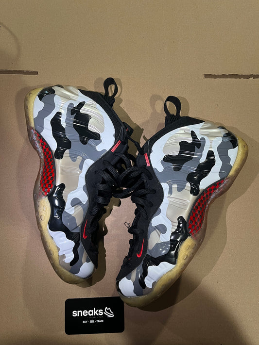 Air Foamposite One Fighter Jet 575420-001 USED SIZE 8.5M