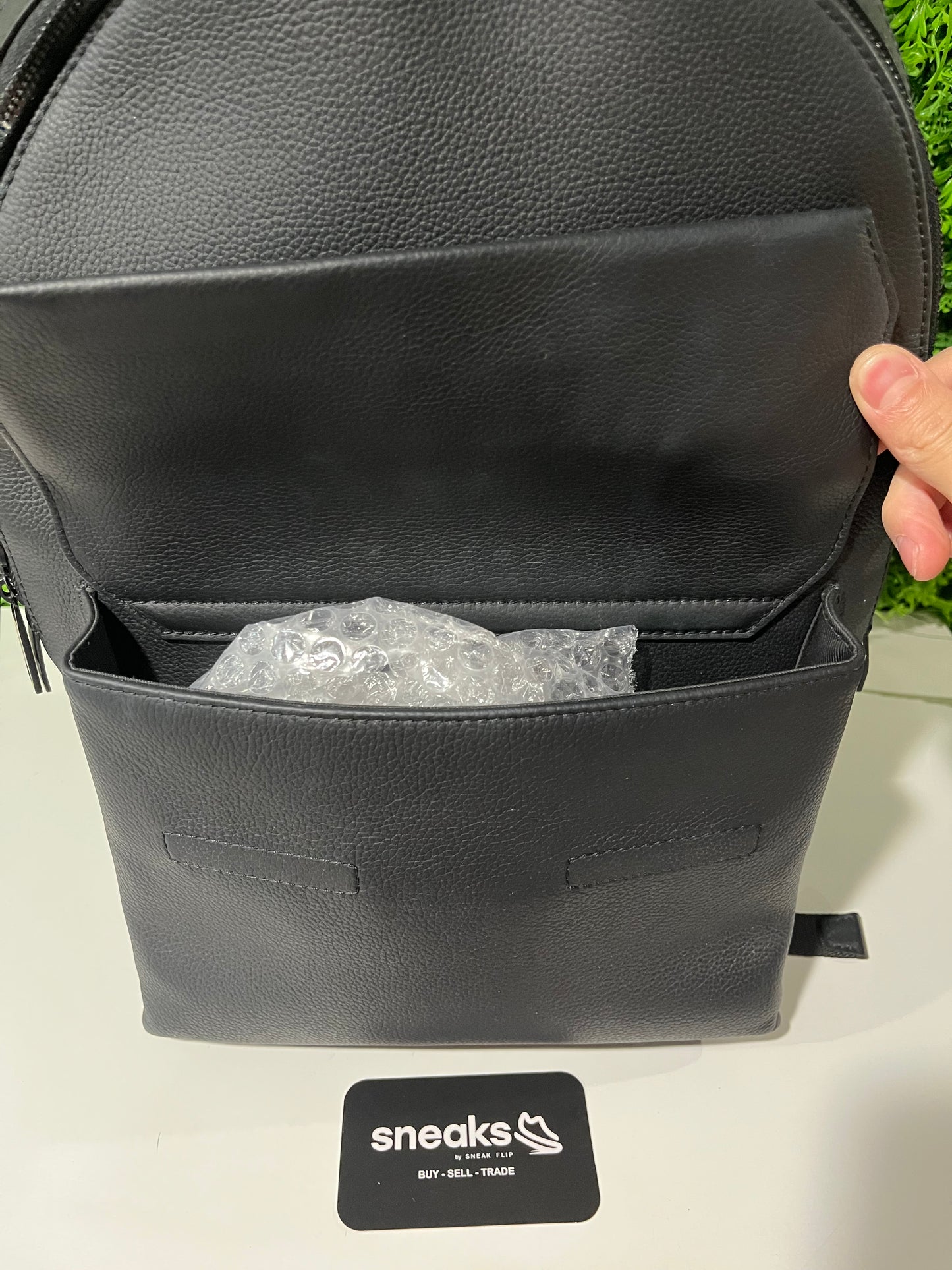 USED Louis Vuitton Takeoff Backpack M57079 Black NO BOX ONLY BACKPACK ONLY