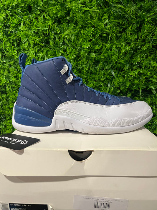 Air Jordan 12 Retro Indigo 130690-404 SIZE 12.5 USED OG ALL