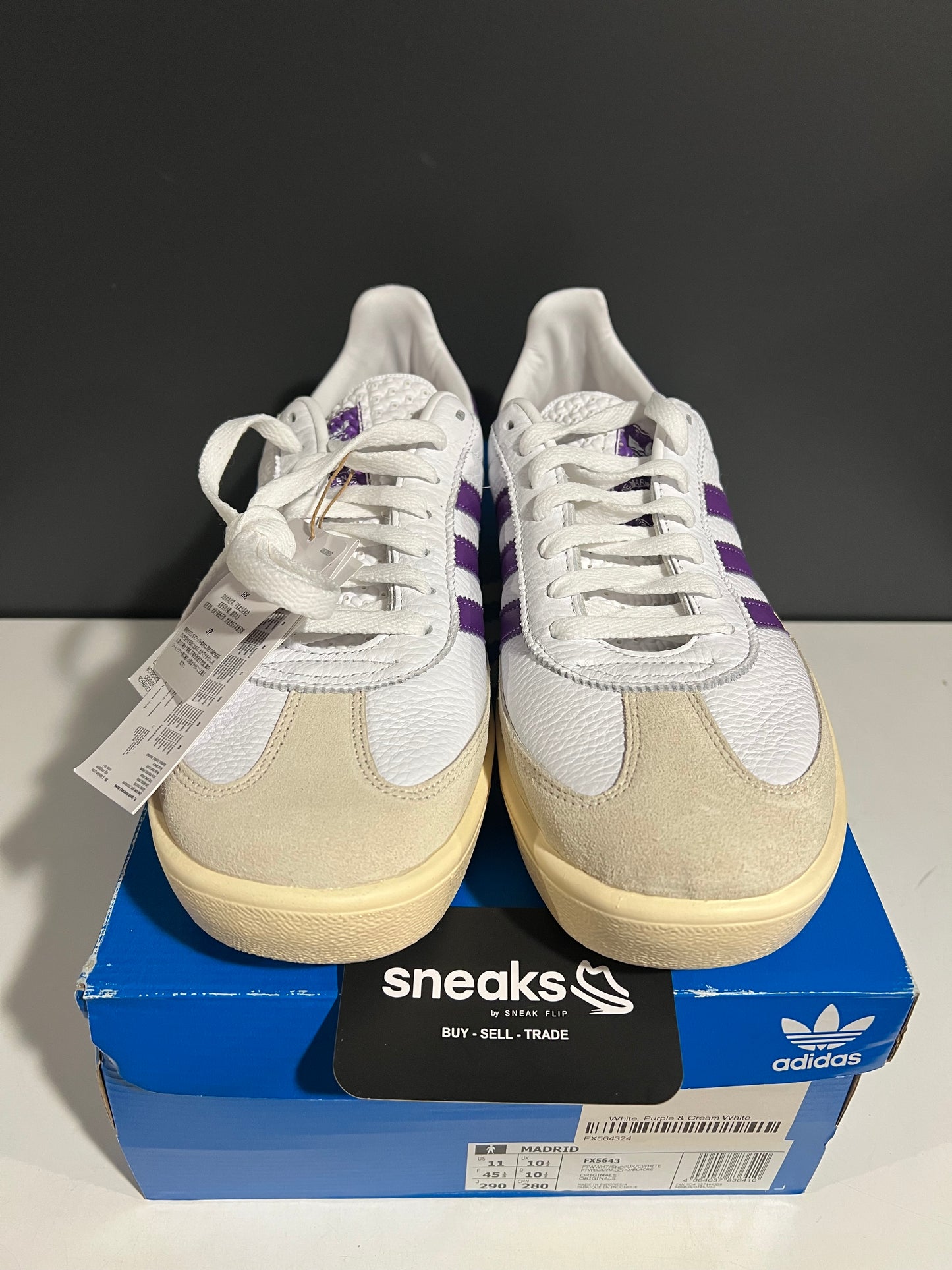 NEW Madrid Shock Purple FX5643 SIZE 11M OG ALL AG25-289