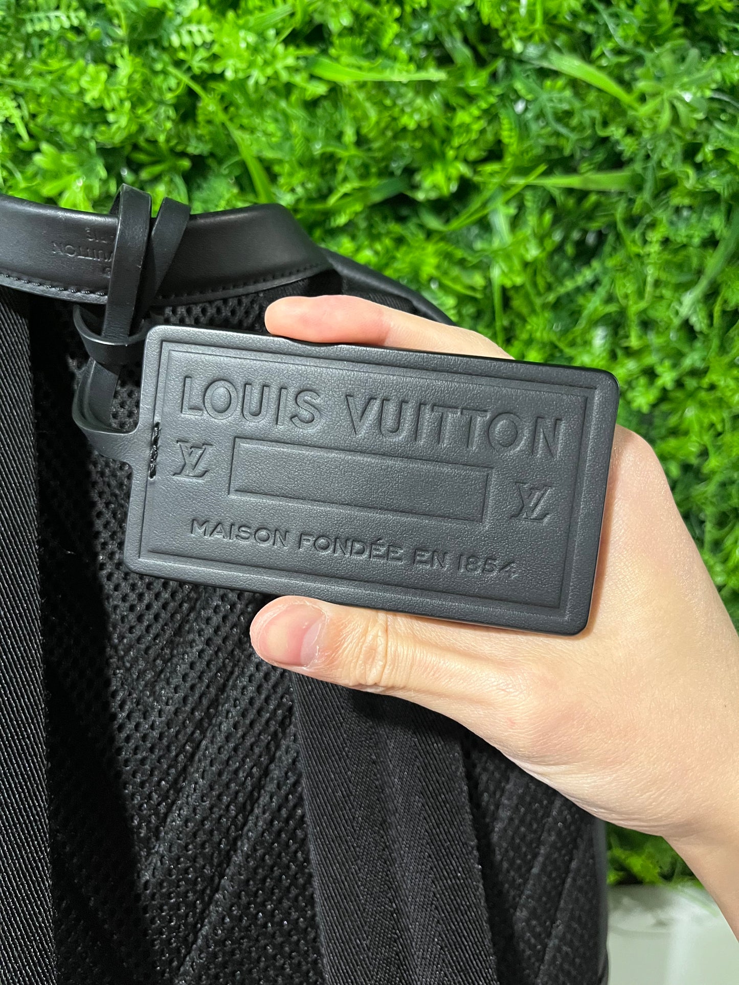 USED Louis Vuitton Takeoff Backpack M57079 Black NO BOX ONLY BACKPACK ONLY