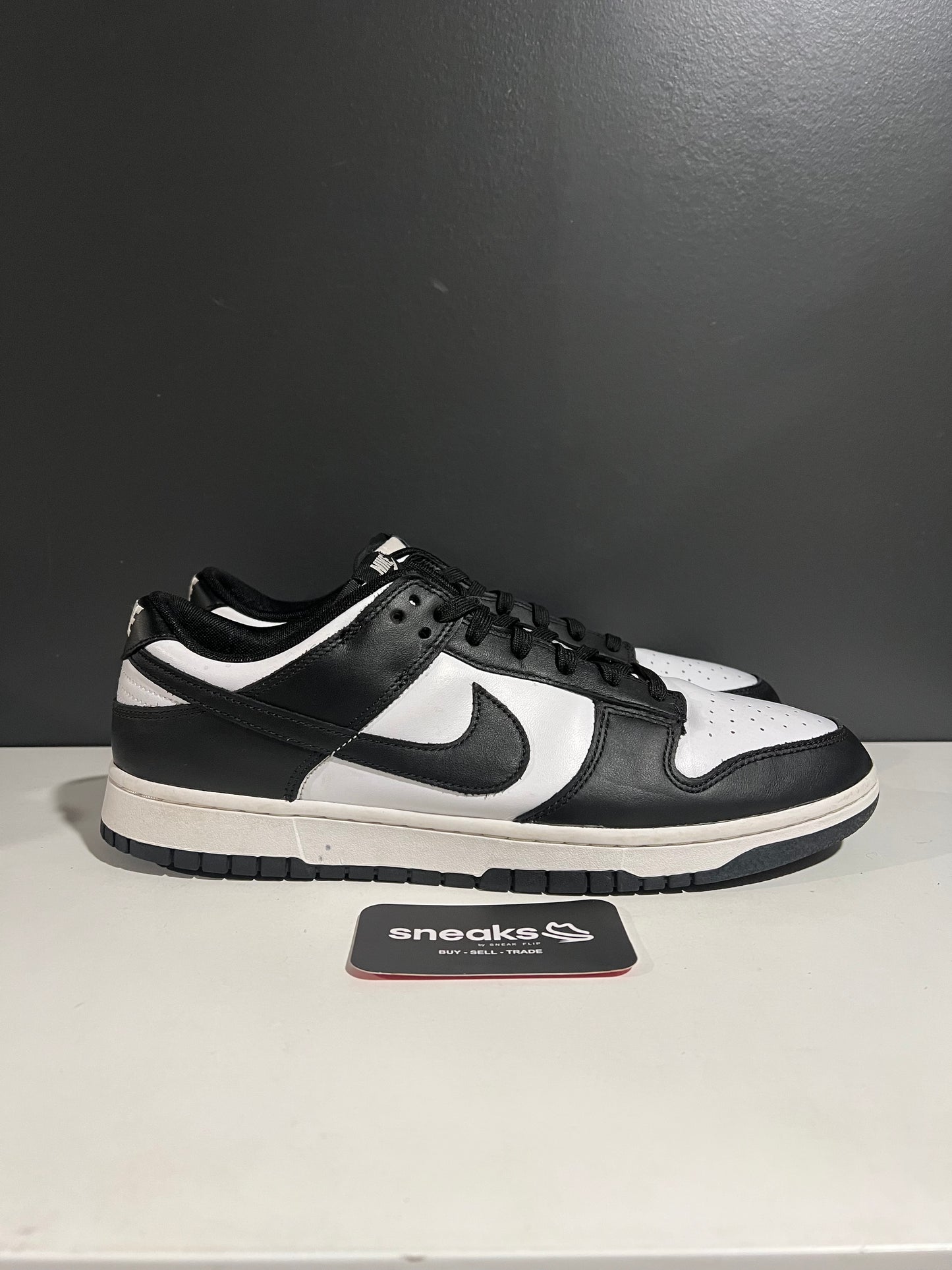 USED Dunk Low Black White DD1391-100 SIZE 13M NO BOX AG25-127
