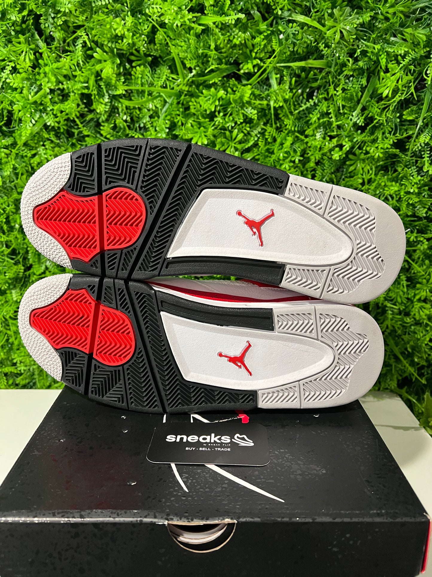 USED Air Jordan 4 Retro Red Cement DH6927-161 SIZE 12M OG ALL