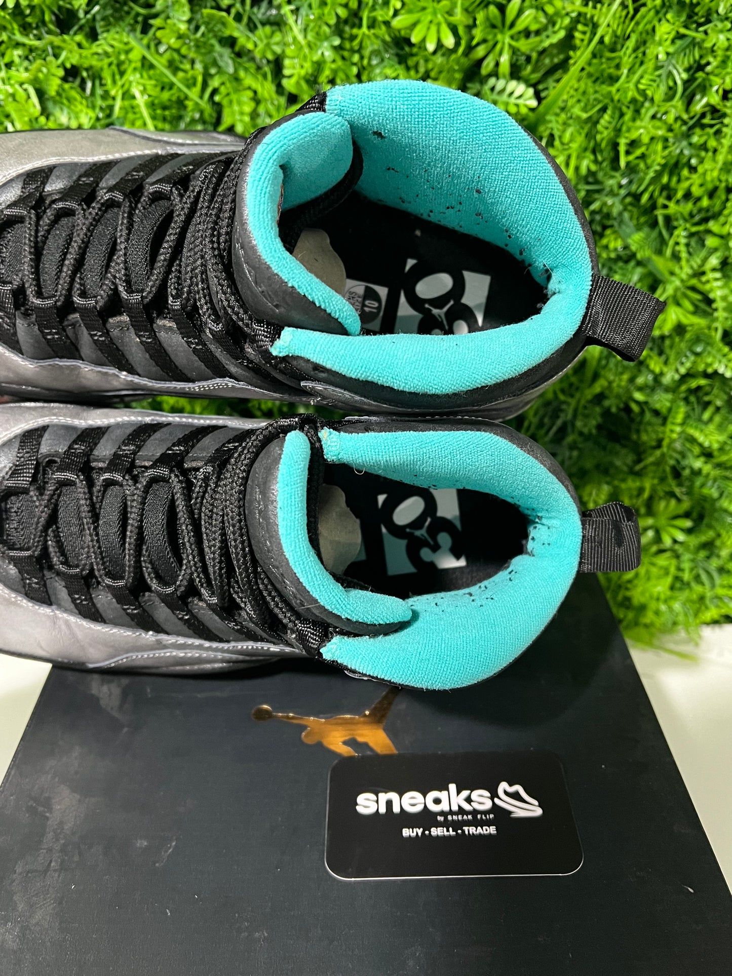 USED Air Jordan 10 Retro Lady Liberty 705178-045 SIZE 10M OG ALL