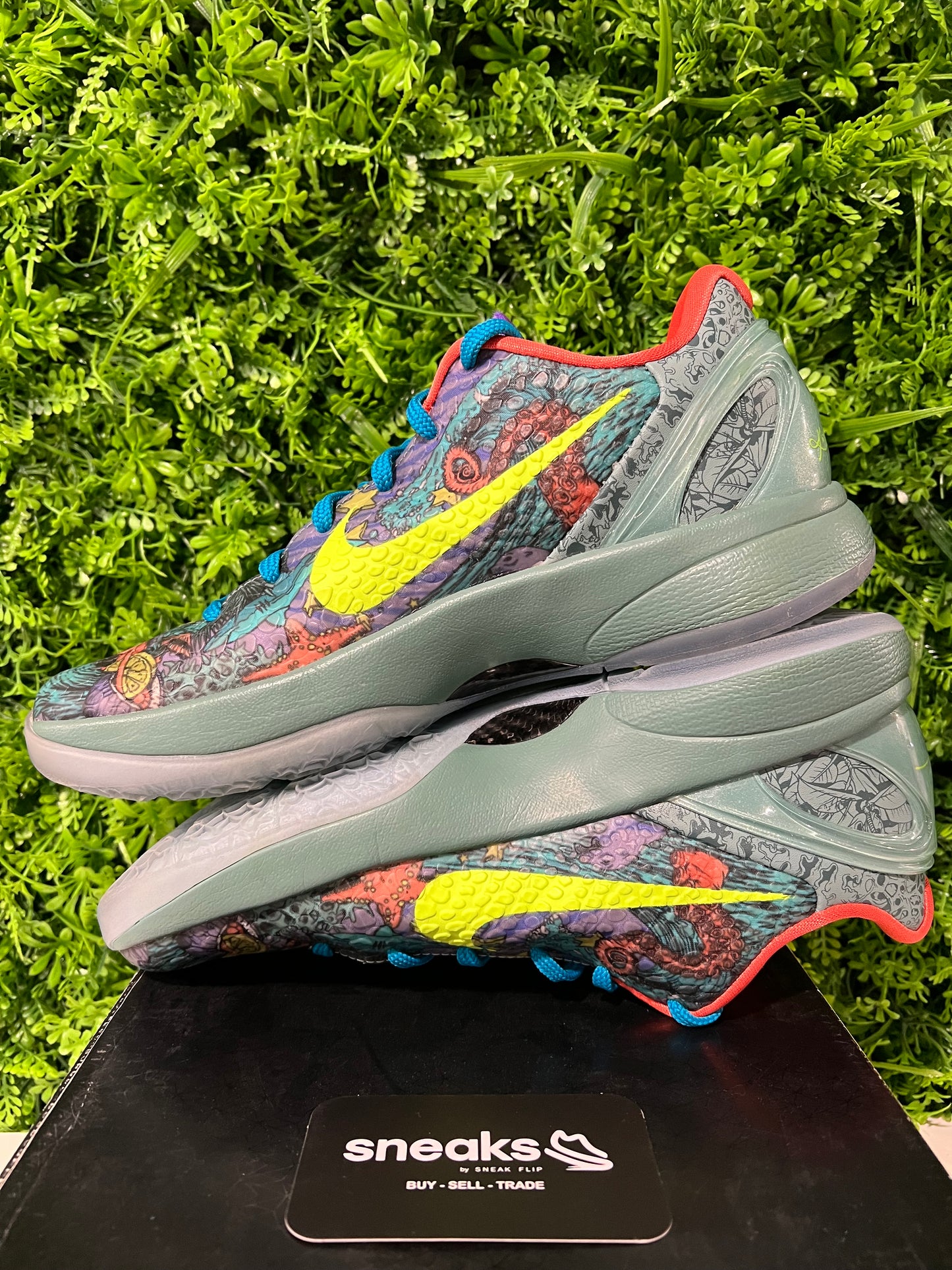USED Zoom Kobe 6 Prelude 640220-001 SIZE 8M OG ALL