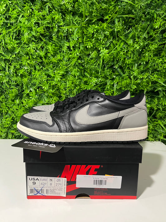 USED Air Jordan 1 Retro Low OG Shadow 2015 705329-003 SIZE 9M OG ALL