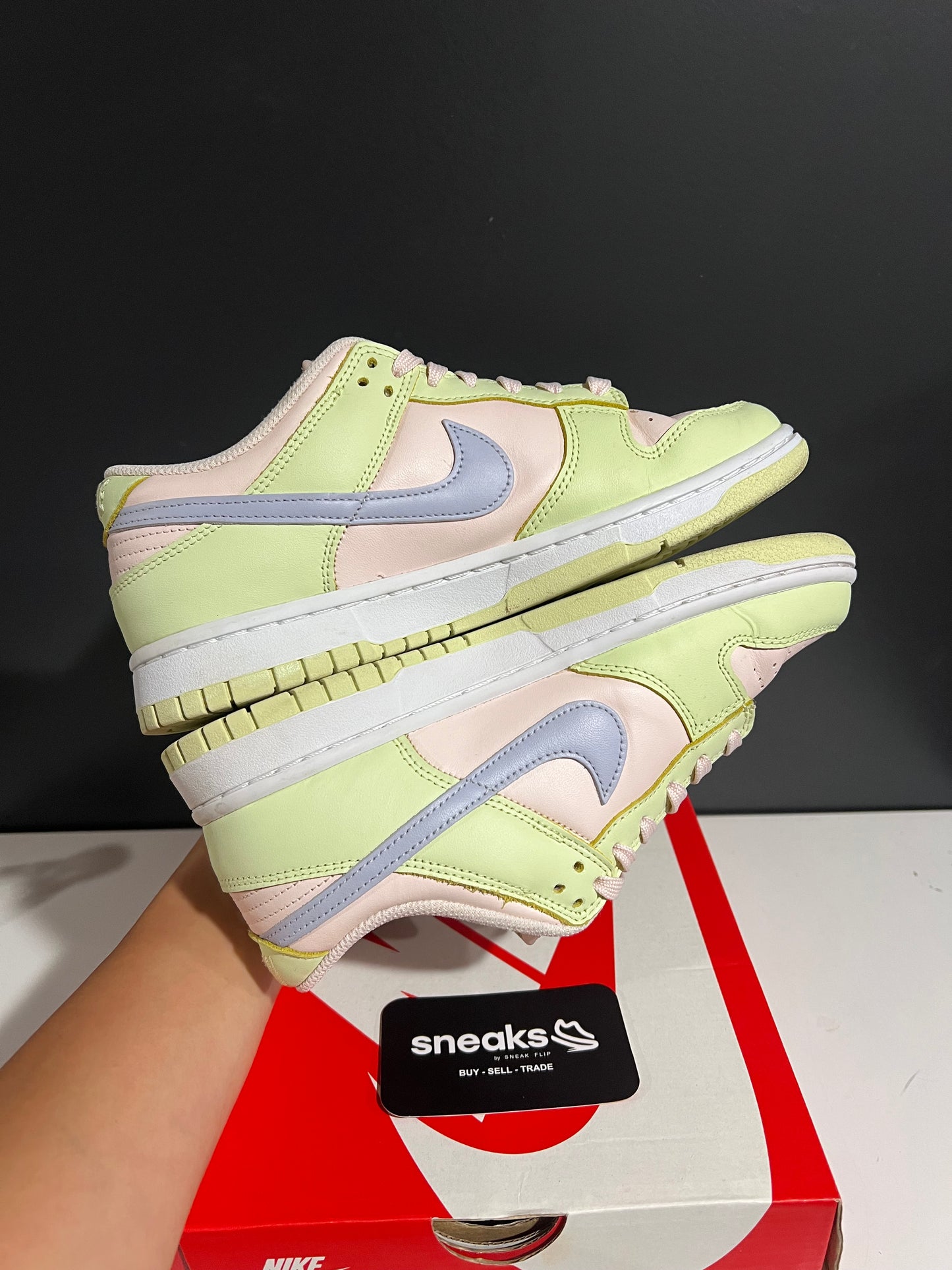 USED Wmns Dunk Low Lime Ice DD1503-600 SIZE 6.5M OG ALL AG25-239