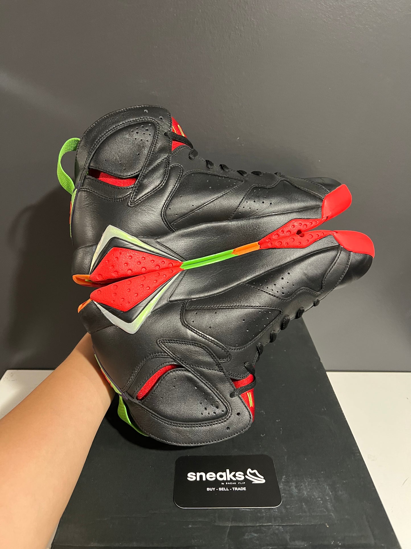 USED Air Jordan 7 Retro Marvin the Martian 304775-029 SIZE 11M OG ALL AG25-63