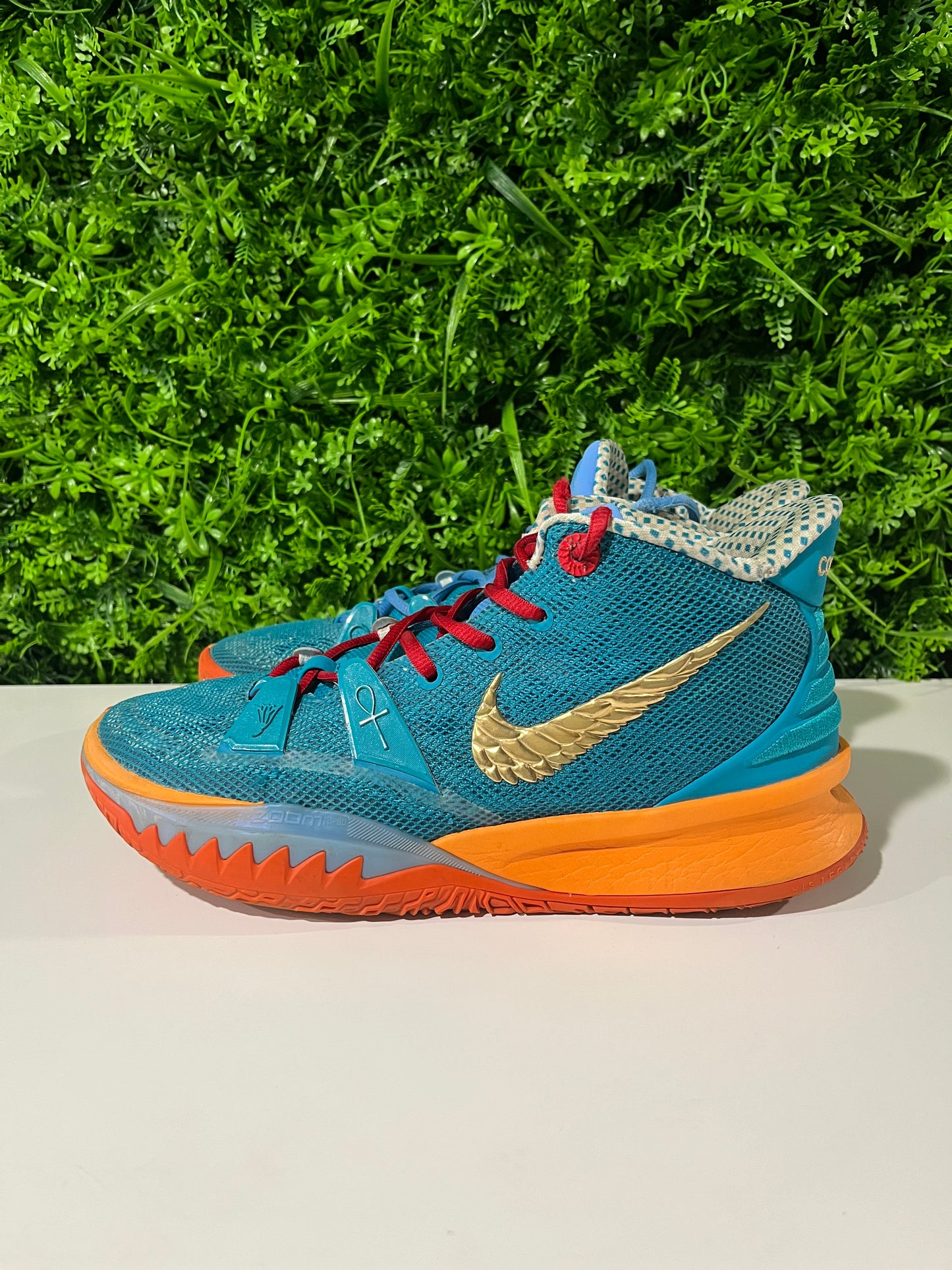 Concepts x Kyrie 7 Horus CT1137-900 USED SIZE8M REP BOX