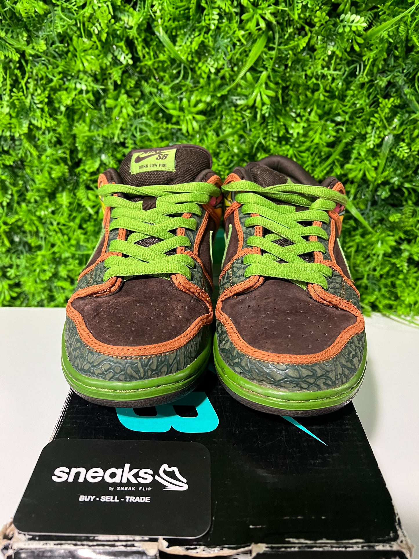 USED Dunk Low Premium SB QS De La Soul 789841-332 SIZE 8.5M OG ALL