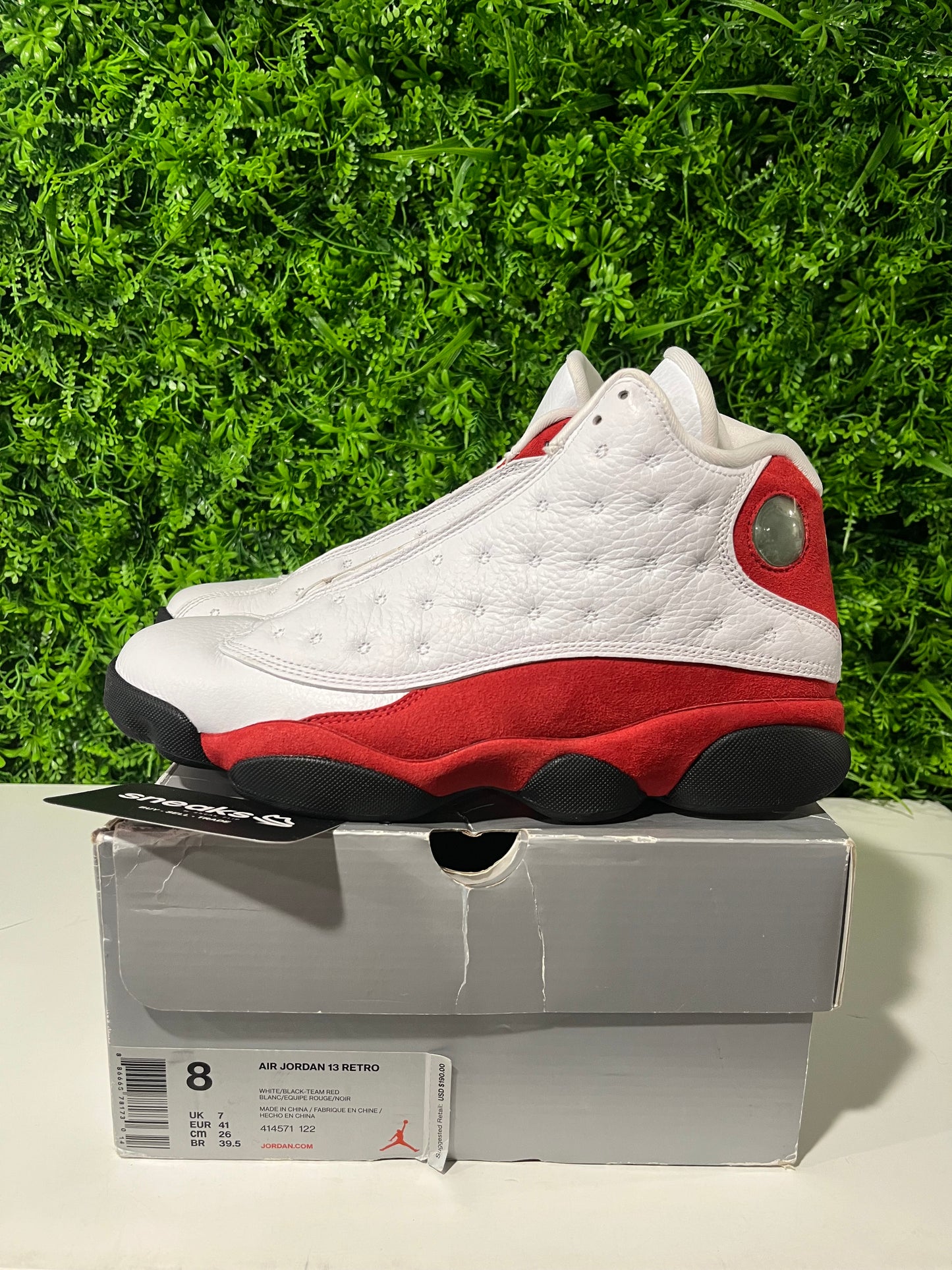 USED Air Jordan 13 Retro Chicago 2017 414571-122 SIZE 8M OG ALL