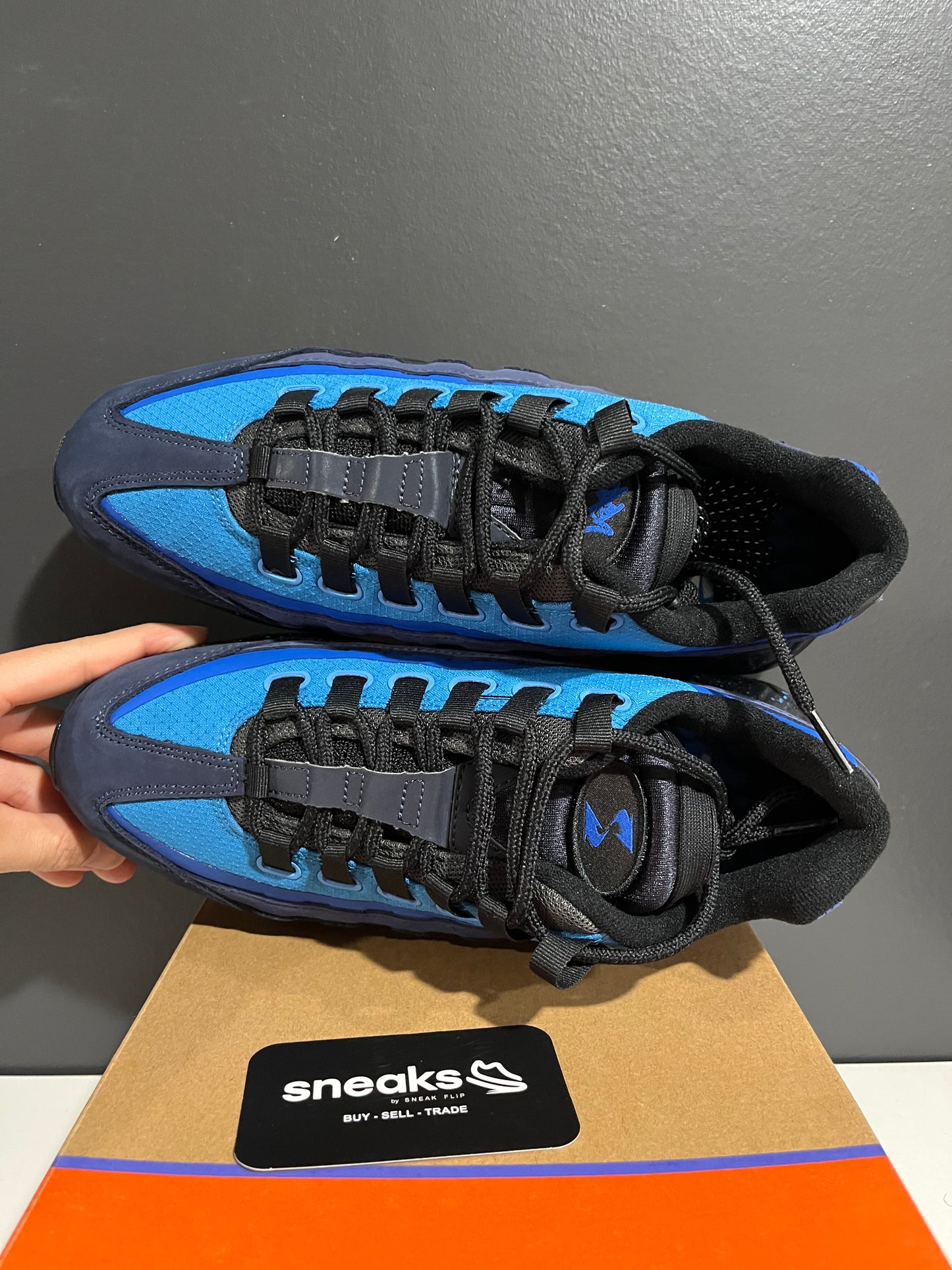 NEW Stash x Air Max 95 2024 HF5515-400 SIZE 8.5M OG ALL SP25-163