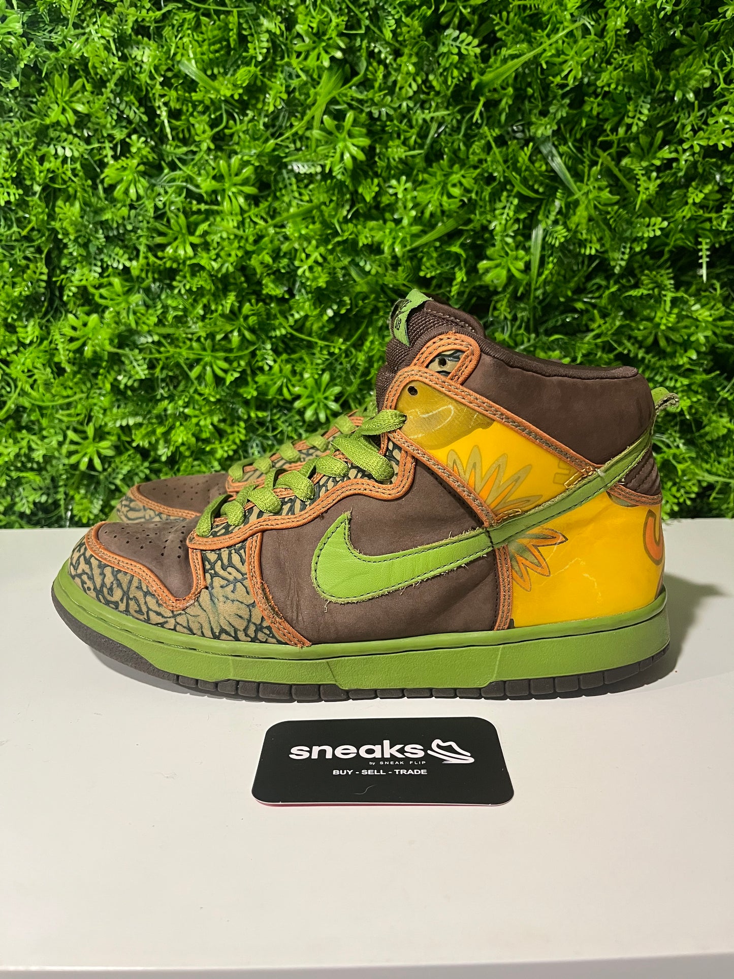USED Dunk High Pro SB De La Soul 305050-231 SIZE 9.5M NO BOX