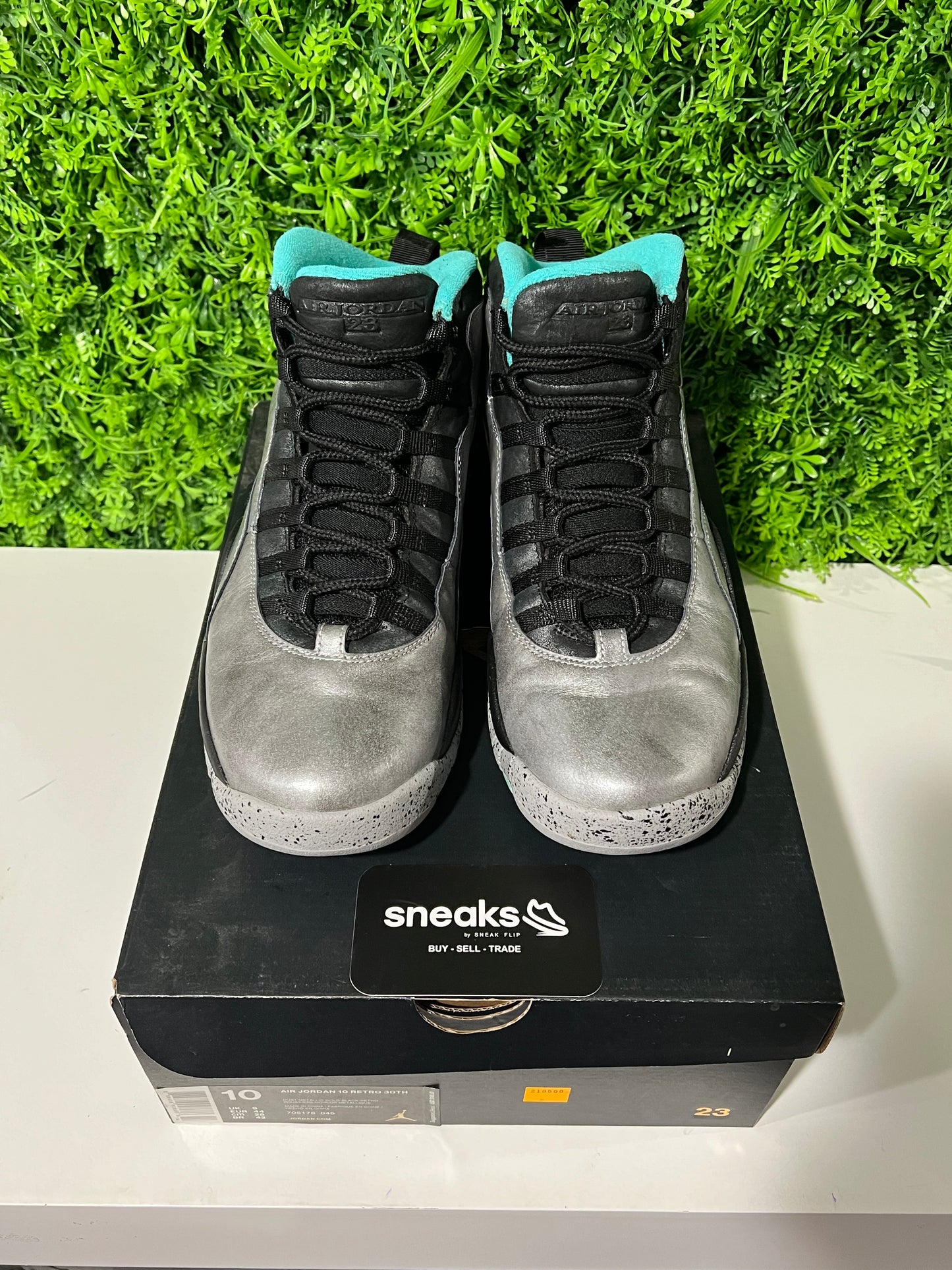 USED Air Jordan 10 Retro Lady Liberty 705178-045 SIZE 10M OG ALL