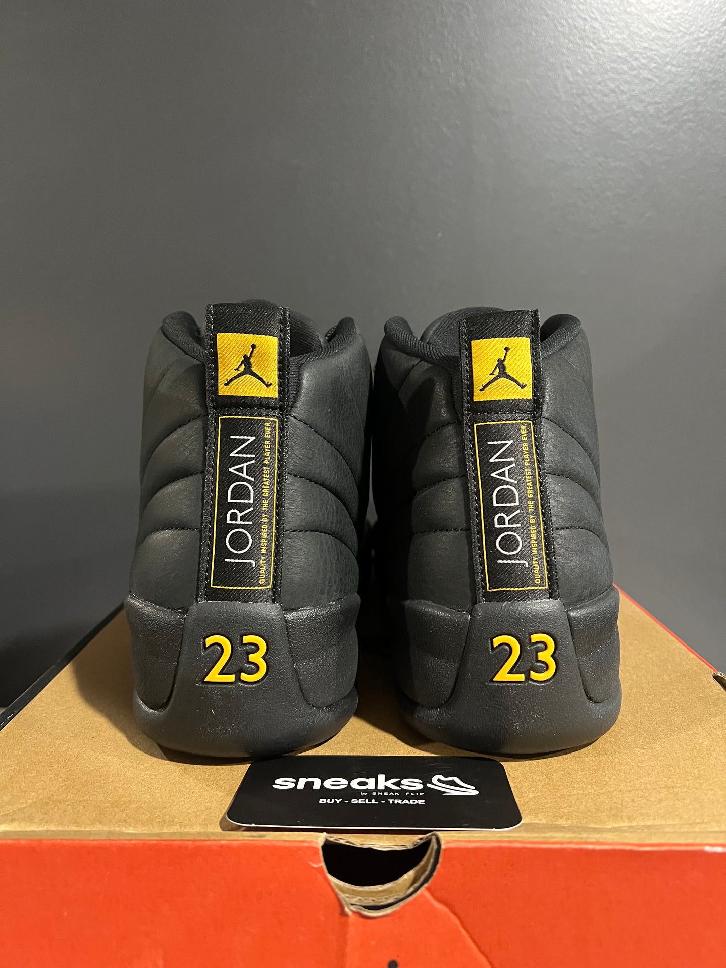 NEW Air Jordan 12 Retro Black Taxi CT8013-071 SIZE 13M OG ALL AG25-238