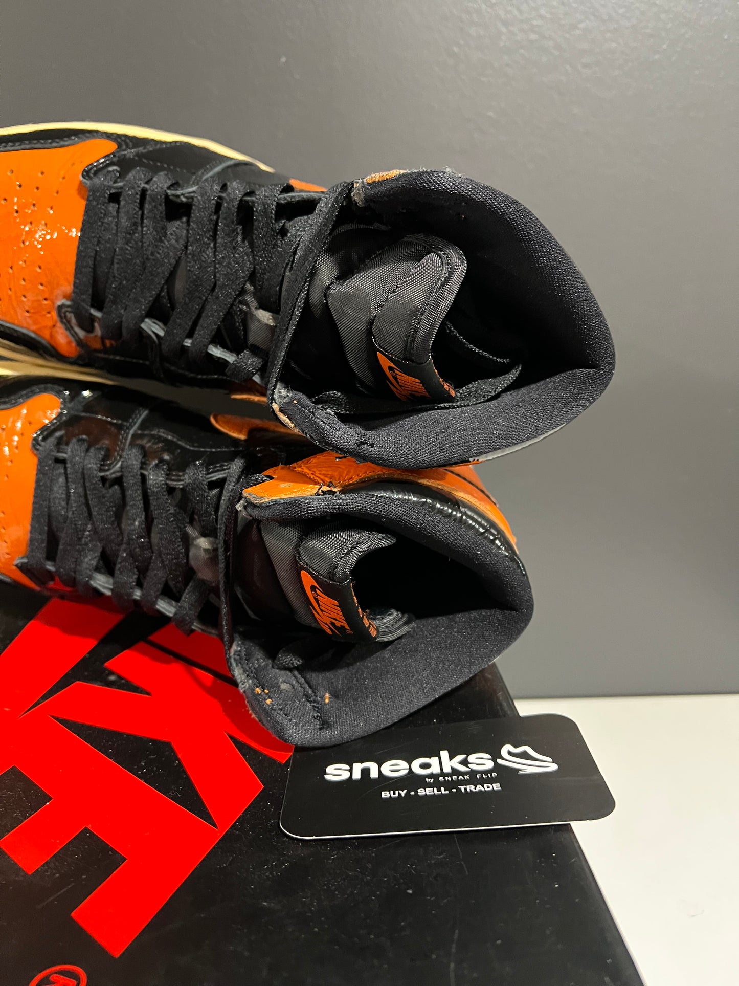 USED Air Jordan 1 Retro High OG Shattered Backboard 3.0 555088-028 SIZE 8M OG ALL AG25-133