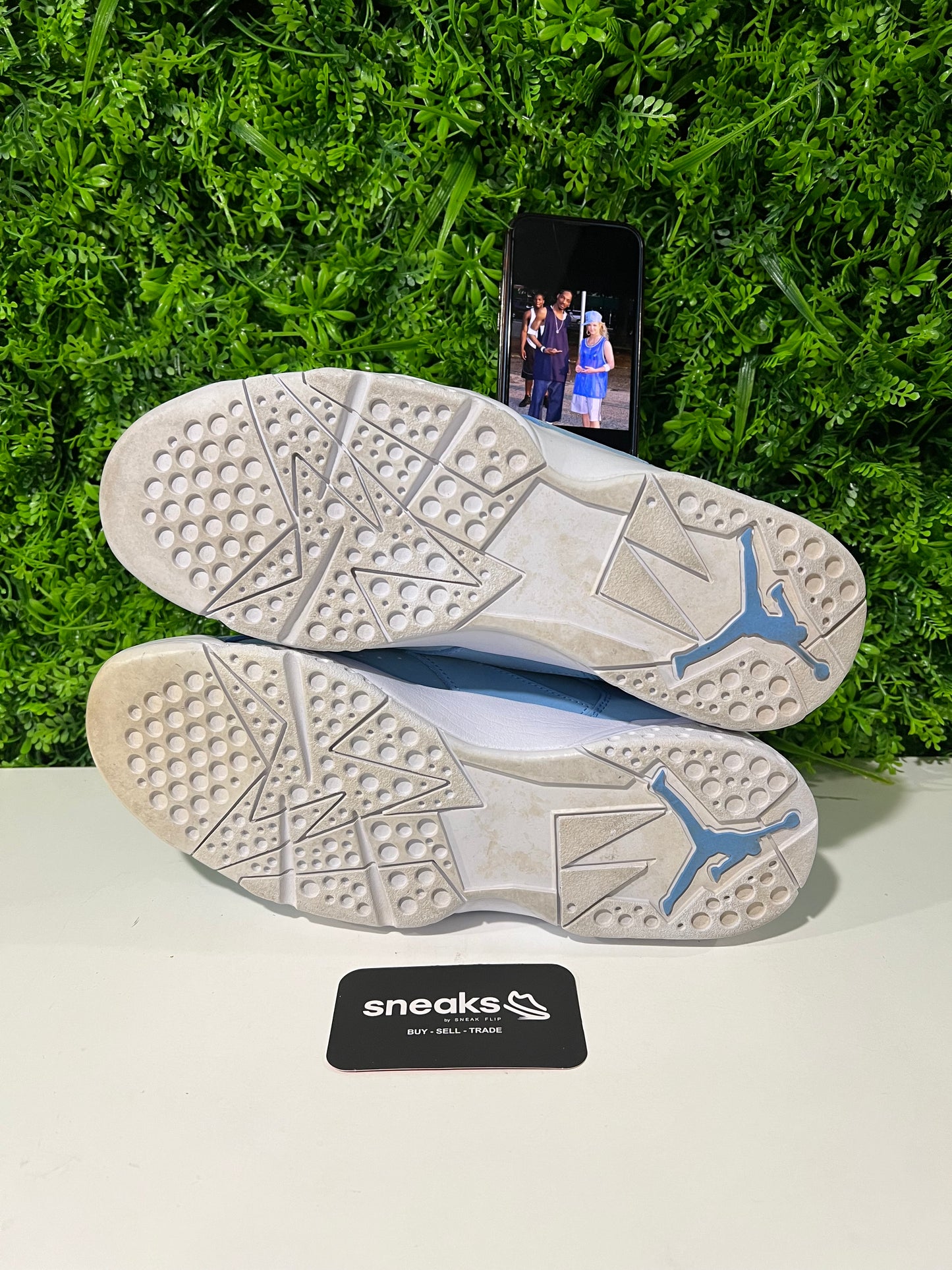 USED Air Jordan 7 Retro Pantone 304775-400 SIZE 9.5M NO BOX