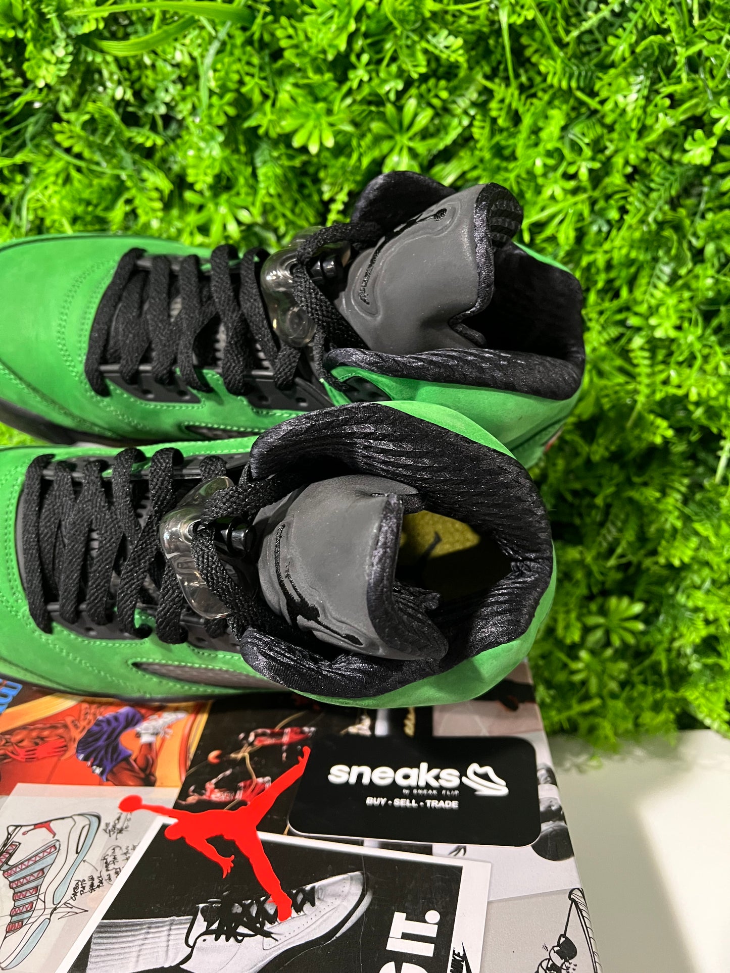USED Air Jordan 5 Retro SE Oregon CK6631-307 SIZE 9M OG ALL