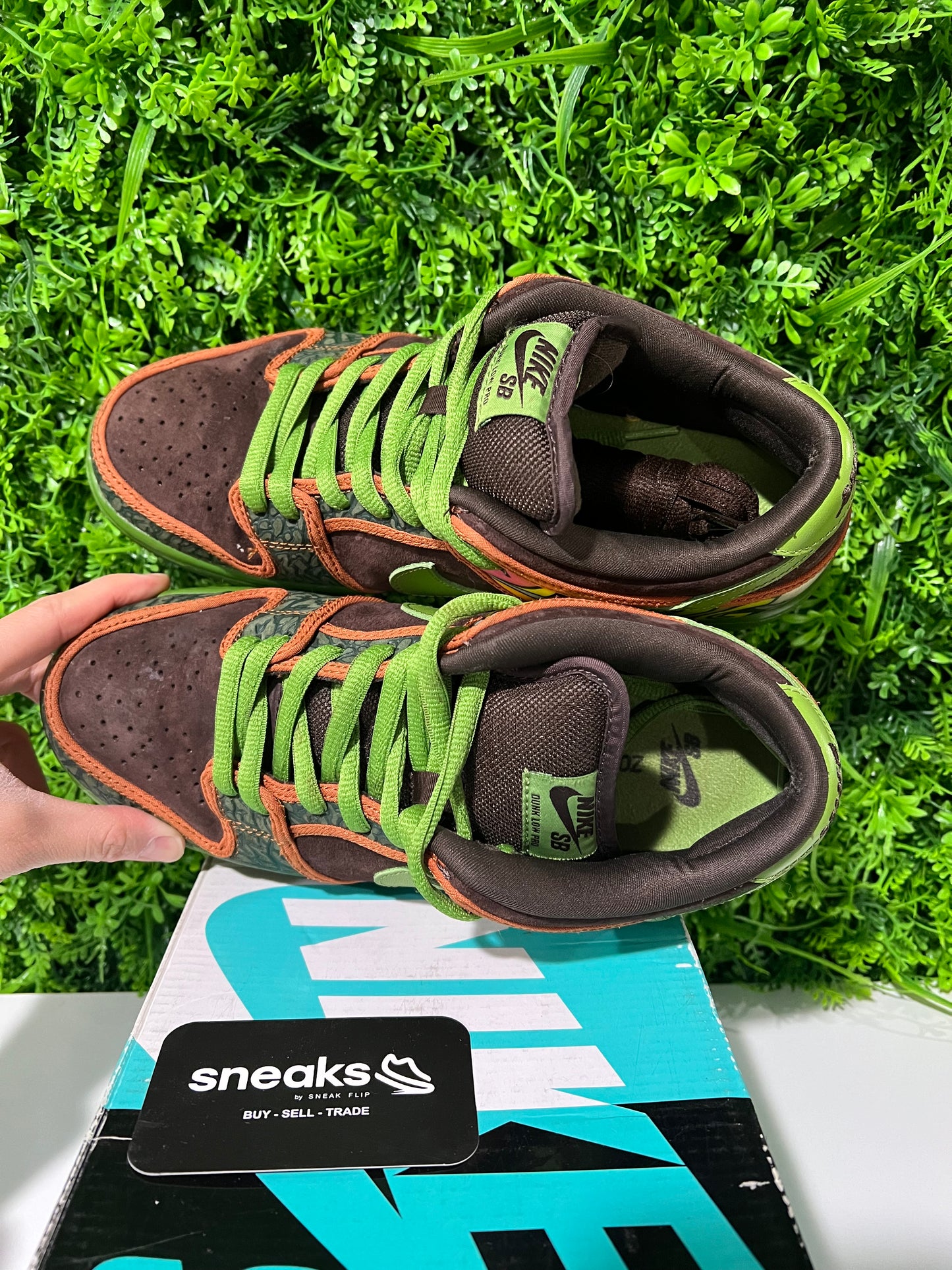 USED Dunk Low Premium SB QS De La Soul 789841-332 SIZE 8.5M OG ALL