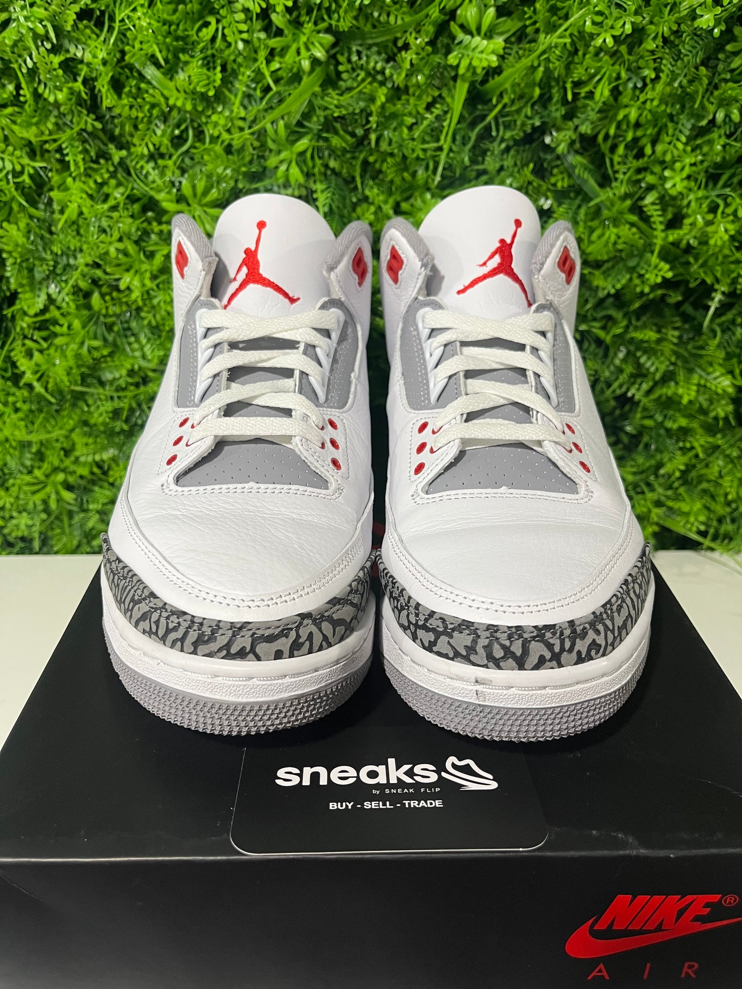 USED Air Jordan 3 Retro Fire Red 2022 DN3707-160 SIZE 10M OG ALL