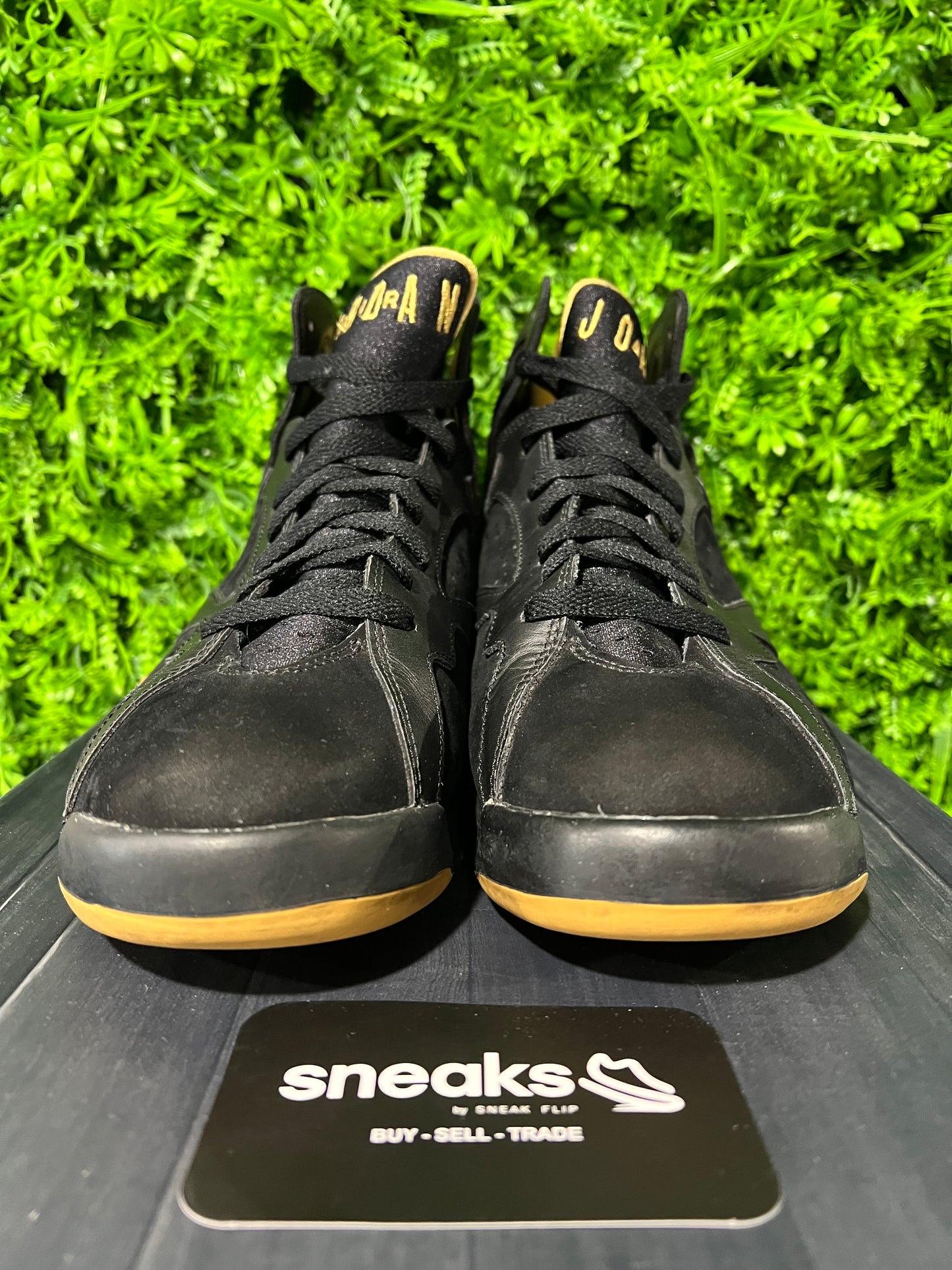 USED Air Jordan 7/6 Retro Golden Moments Pack 535357-935 SIZE 8M OG ALL