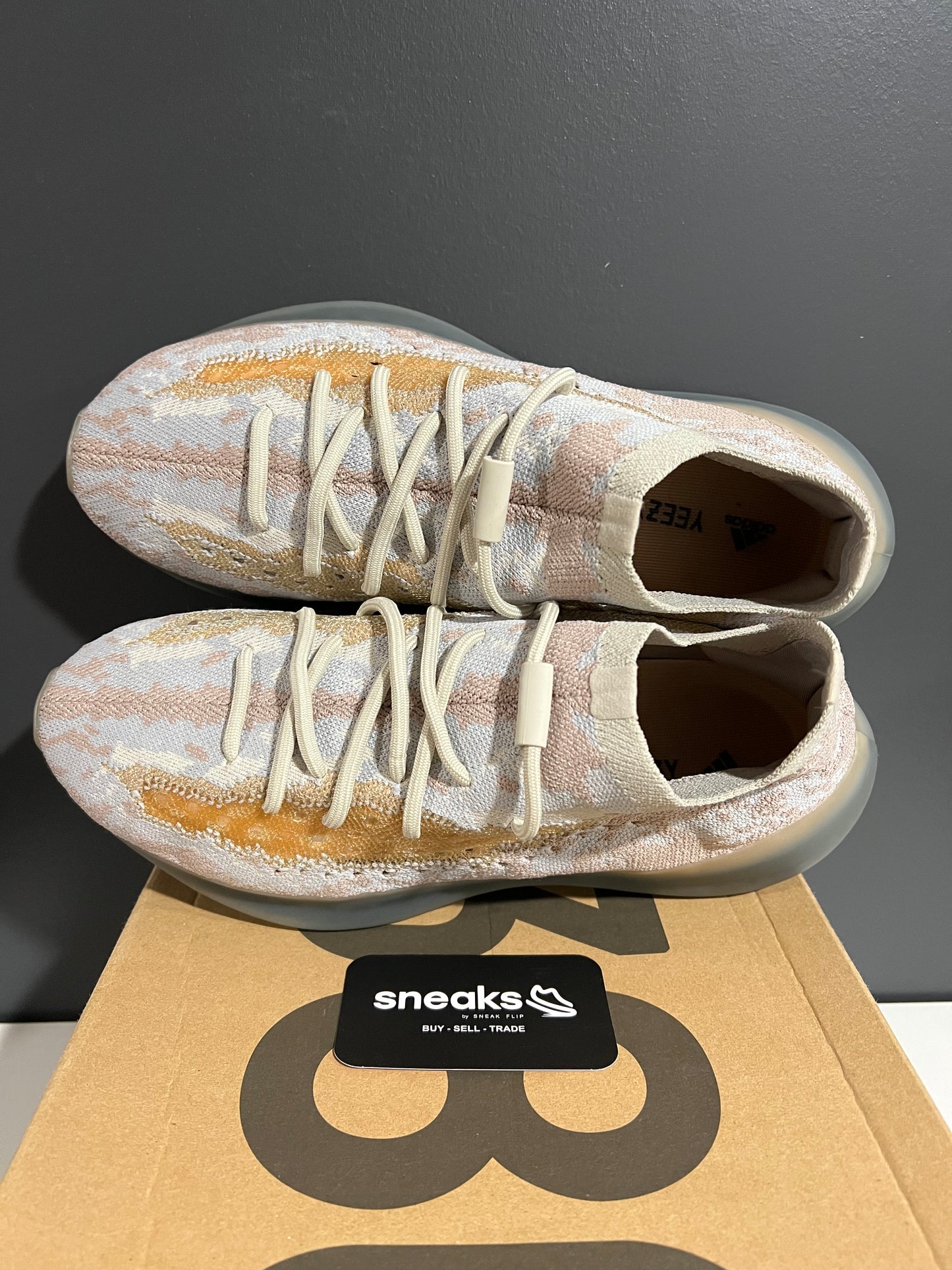 USED Yeezy Boost 380 Pepper Non-Reflective FZ1269 SIZE 10.5M OG ALL AG25-271