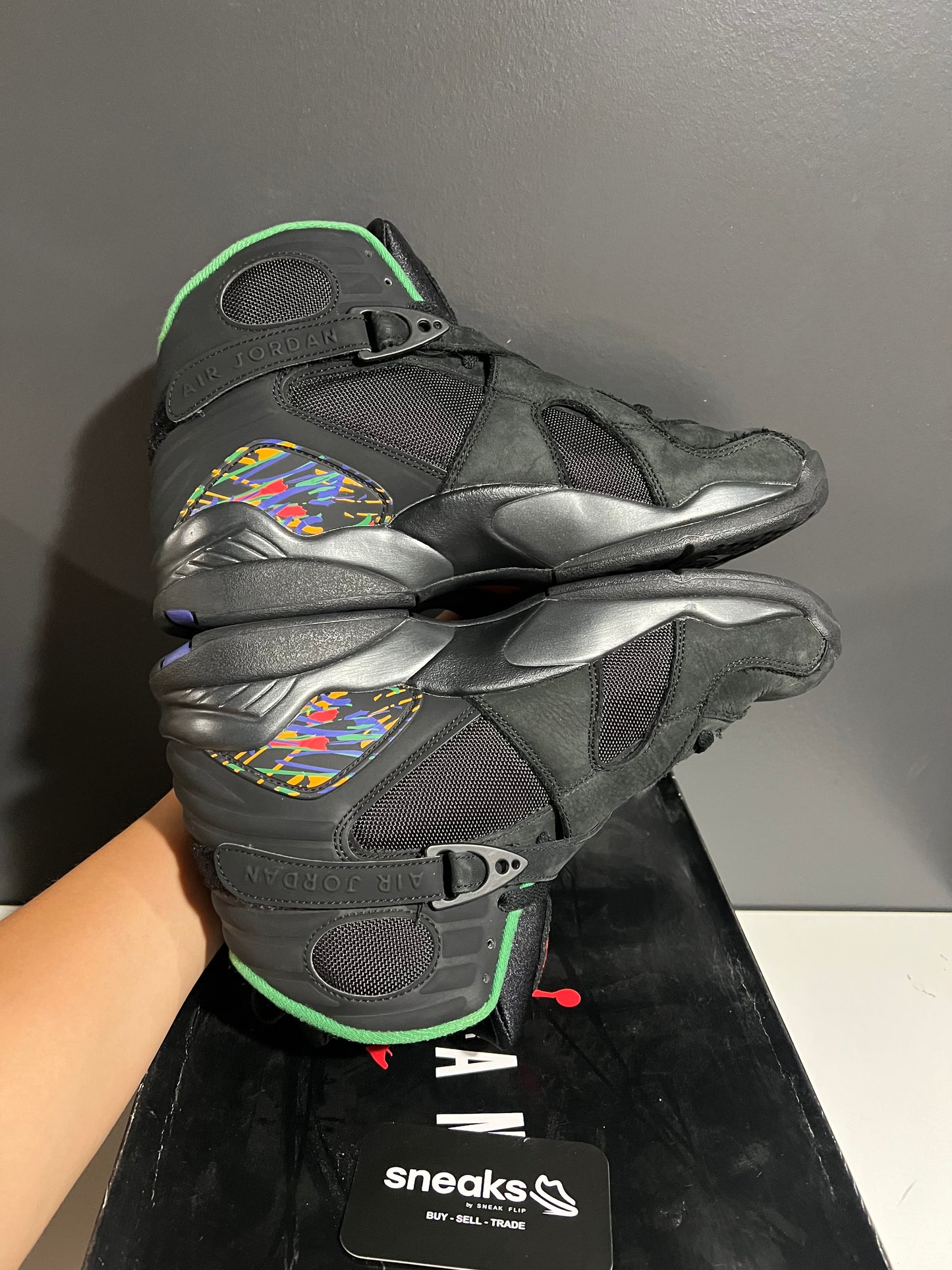 USED Air Jordan 8 Retro Tinker Air Raid 305381-004 SIZE 10M OG ALL JY25-93