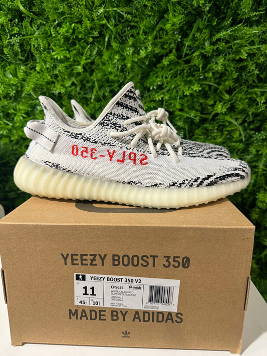 Yeezy Boost 350 V2 Zebra 2022/2023 CP9654 USED SIZE 11M