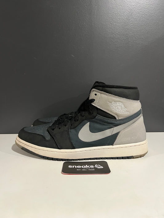 USED Air Jordan 1 High Element GORE-TEX Black Particle Grey DB2889-001 SIZE 13M NO BOX AG25-128