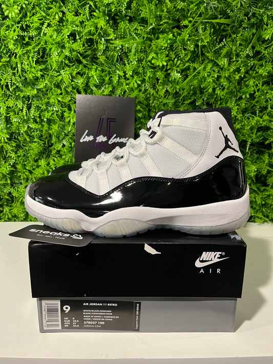 NEW Air Jordan 11 Retro Concord 2018 378037-100 SIZE 9M OG ALL