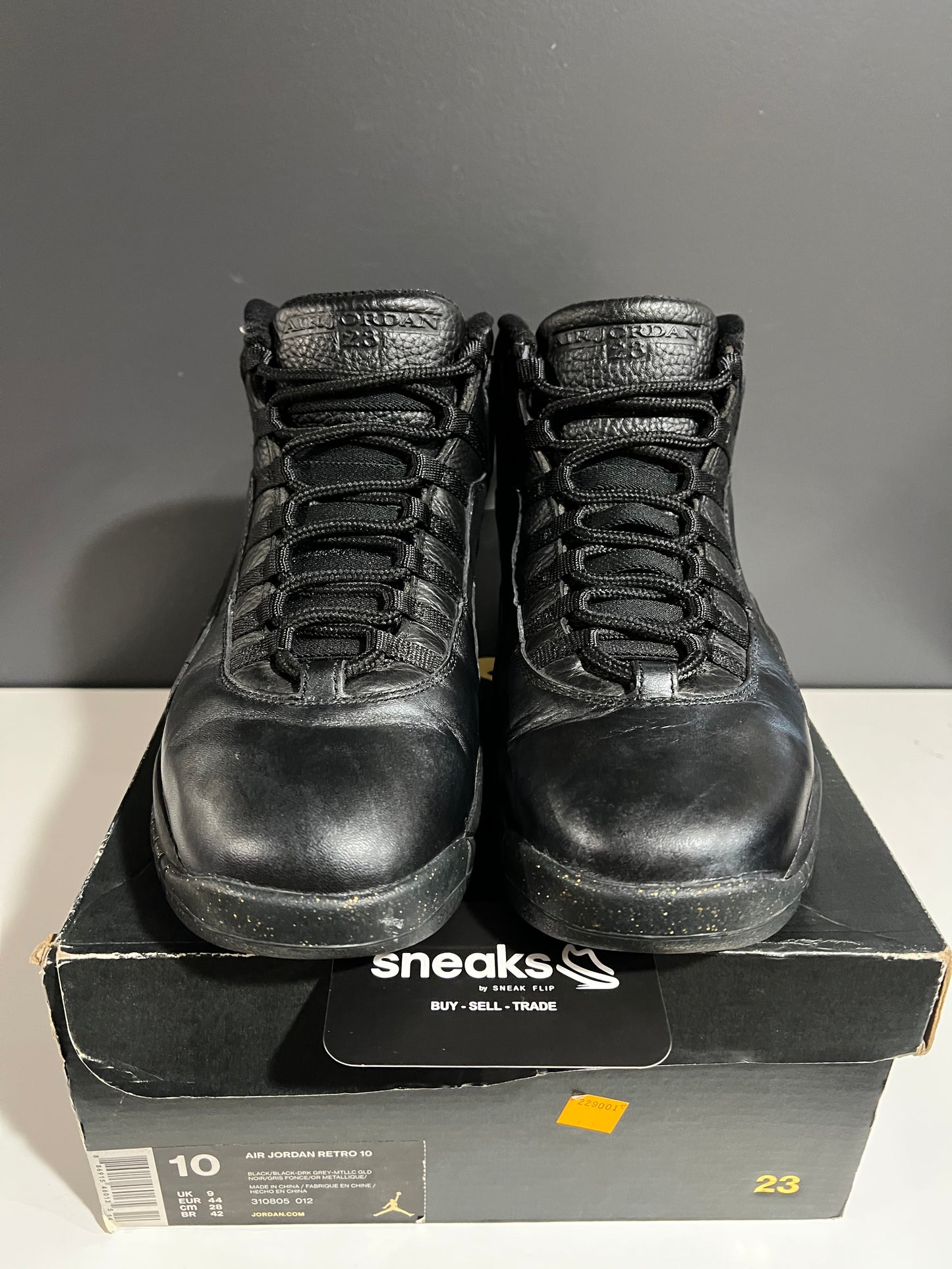 USED Air Jordan 10 Retro NYC 310805-012 SIZE 10M OG ALL AG25-44
