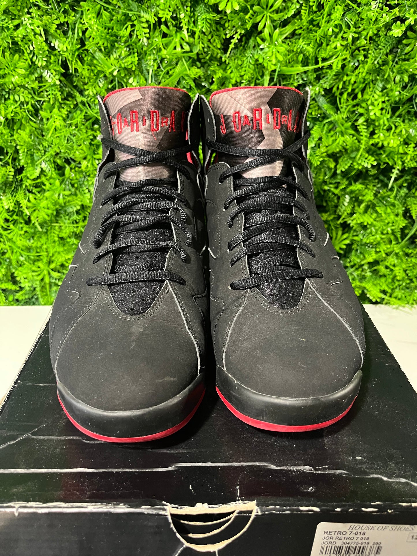 USED Air Jordan 7 Retro Raptor 2012 304775-018 SIZE 12M OG ALL
