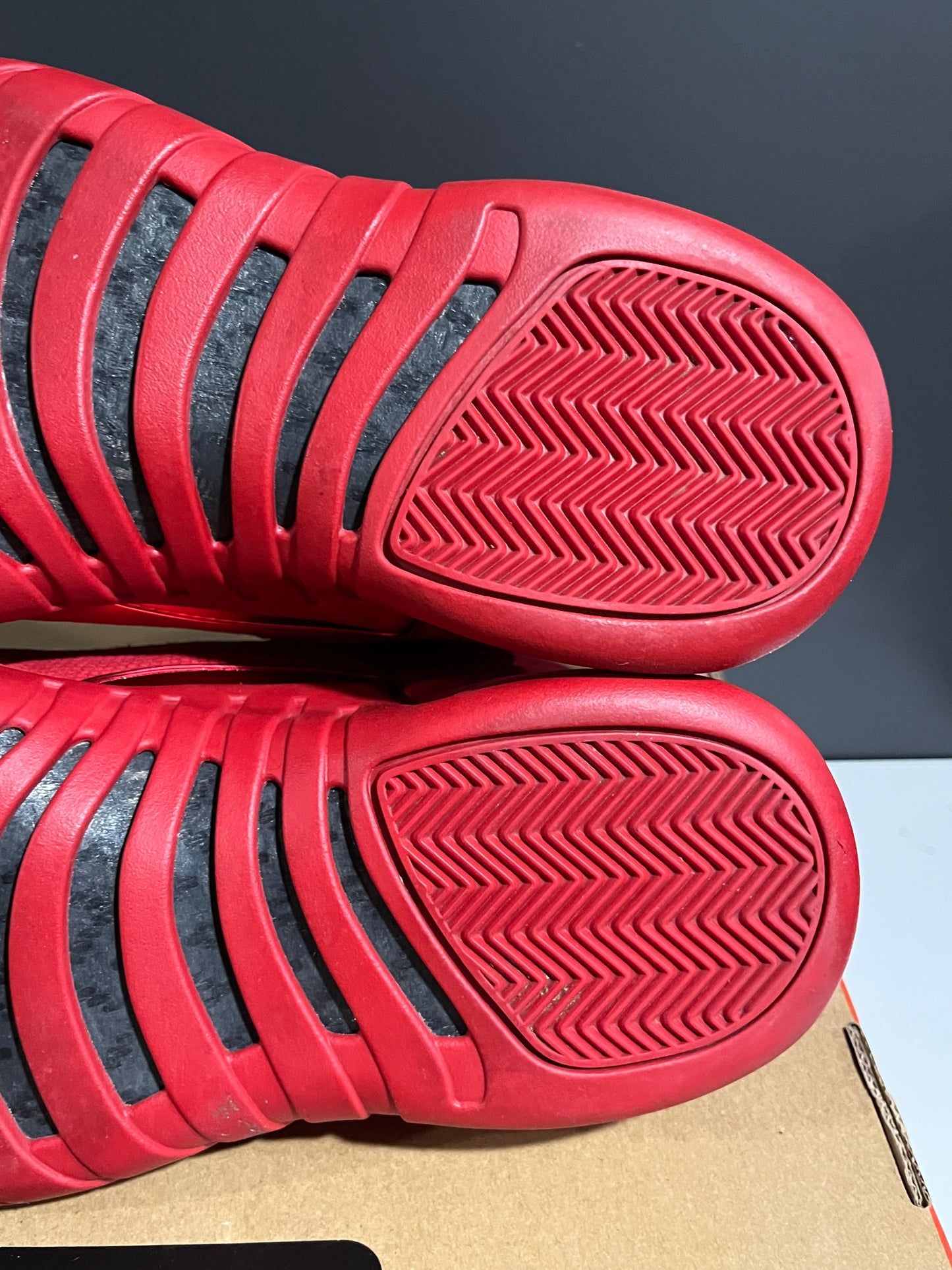 USED Air Jordan 12 Retro Gym Red 130690-601 SIZE 12.5M OG ALL JY25-141