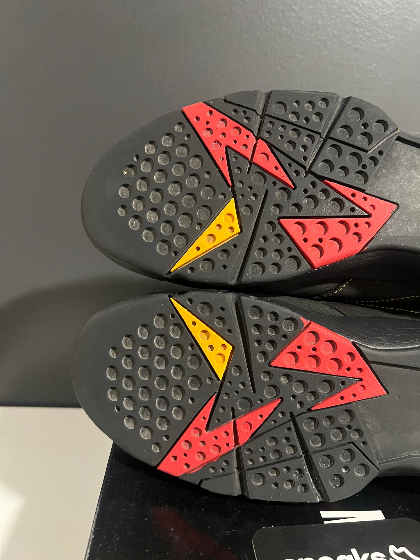 USED Air Jordan 7 Retro Citrus 2022 CU9307-081 SIZE 9M OG ALL