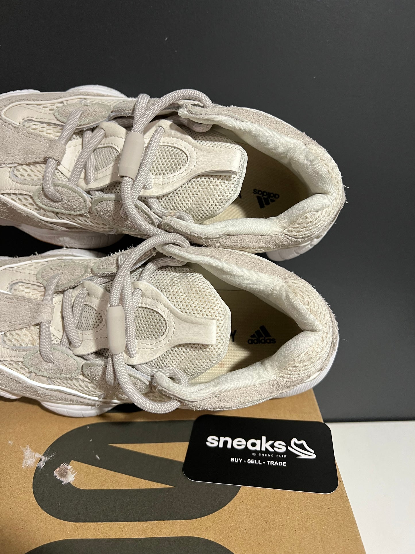 USED Yeezy 500 Stone Taupe ID1600 SIZE 7M OG ALL AG25-80