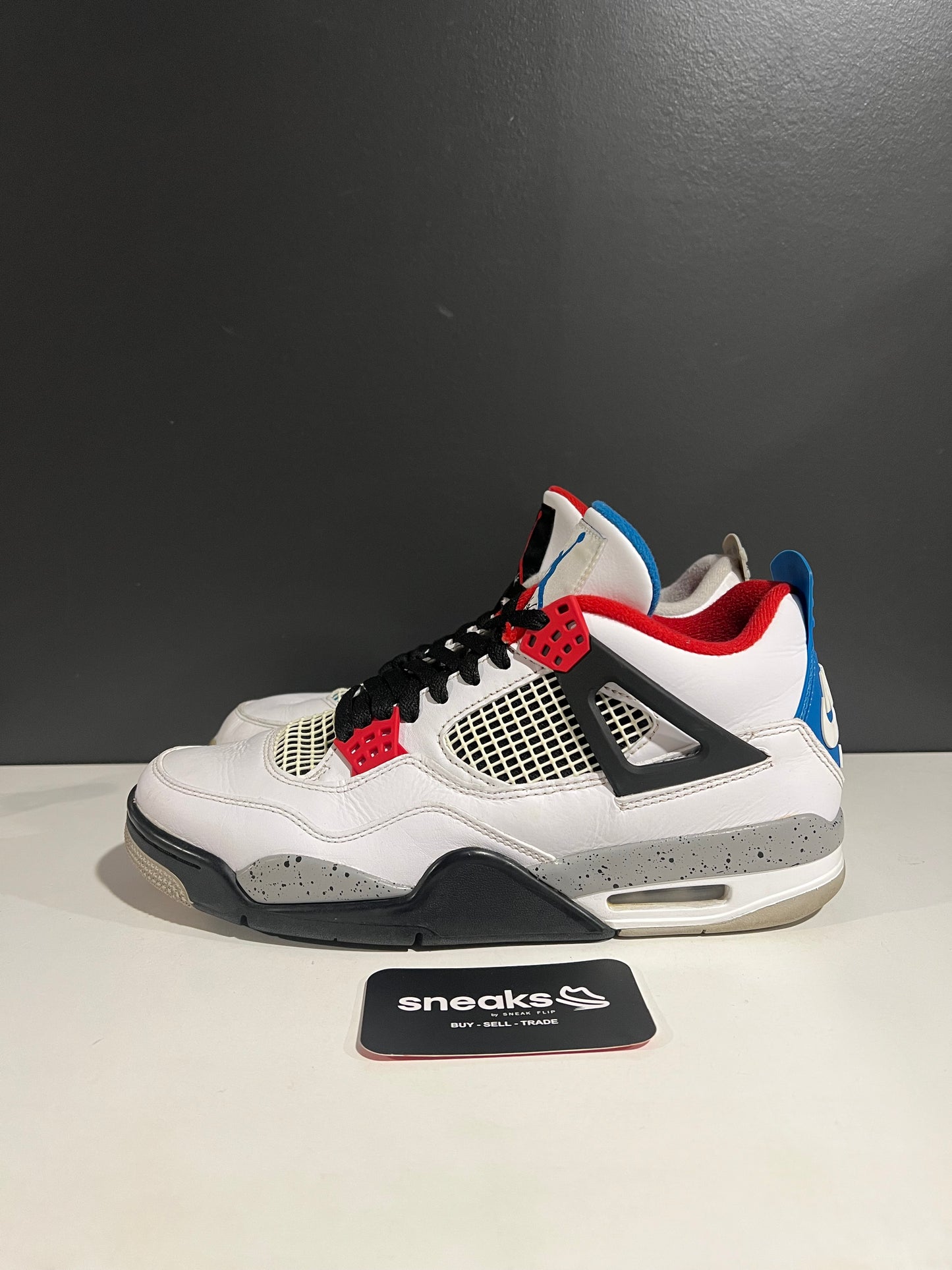 USED Air Jordan 4 Retro SE What The 4 CI1184-146 SIZE 9.5M NO BOX AG25-315
