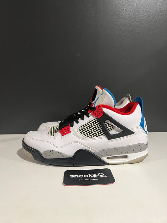 USED Air Jordan 4 Retro SE What The 4 CI1184-146 SIZE 9.5M NO BOX AG25-315