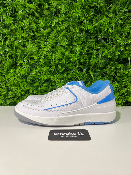 USED Air Jordan 2 Retro Low UNC DV9956-104 SIZE 9M NO BOX