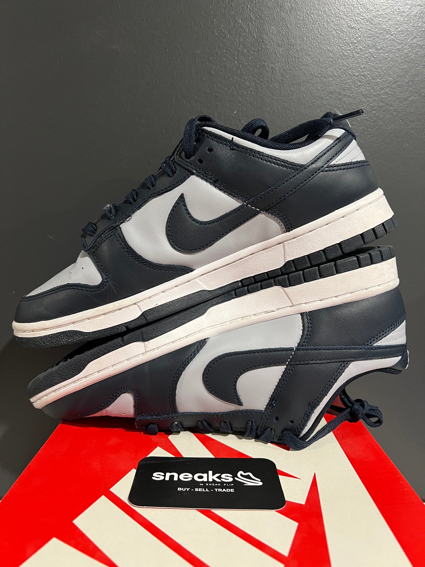 USED Dunk Low Georgetown DD1391-003 SIZE 10M OG ALL AG25-23