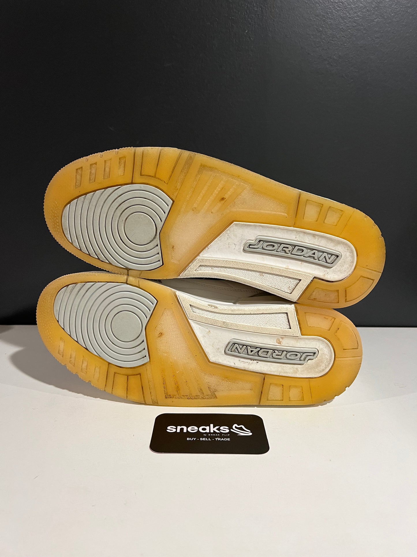 USED Air Jordan 3 Retro SE Craft Ivory FJ9479-100 SIZE 9.5M NO BOX AG25-15