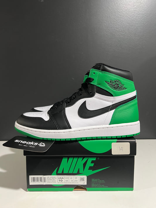 USED Air Jordan 1 Retro High OG Lucky Green DZ5485-031 SIZE 10M OG ALL AG25-49