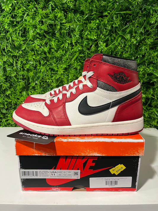 USED Air Jordan 1 Retro High OG Chicago Lost & Found DZ5485-612 SIZE 11M OG ALL #2