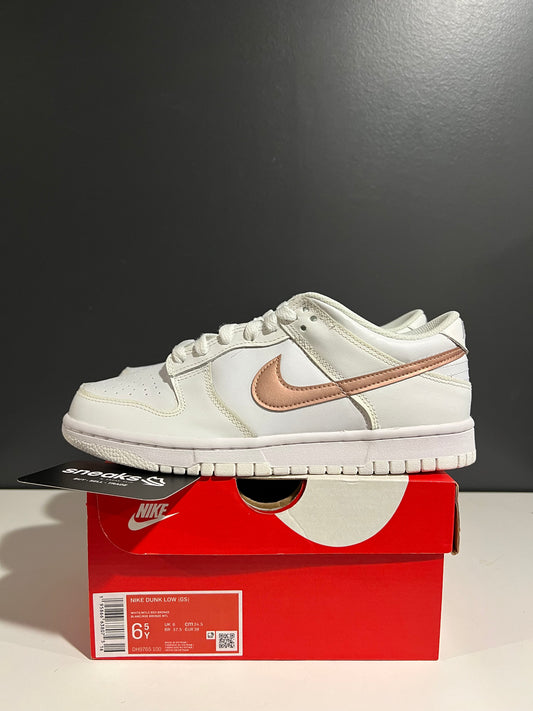 NEW Nike Dunk Low Grade School Two‑Toned Grey DH9765-100 SIZE 6.5Y OG ALL JY25-218