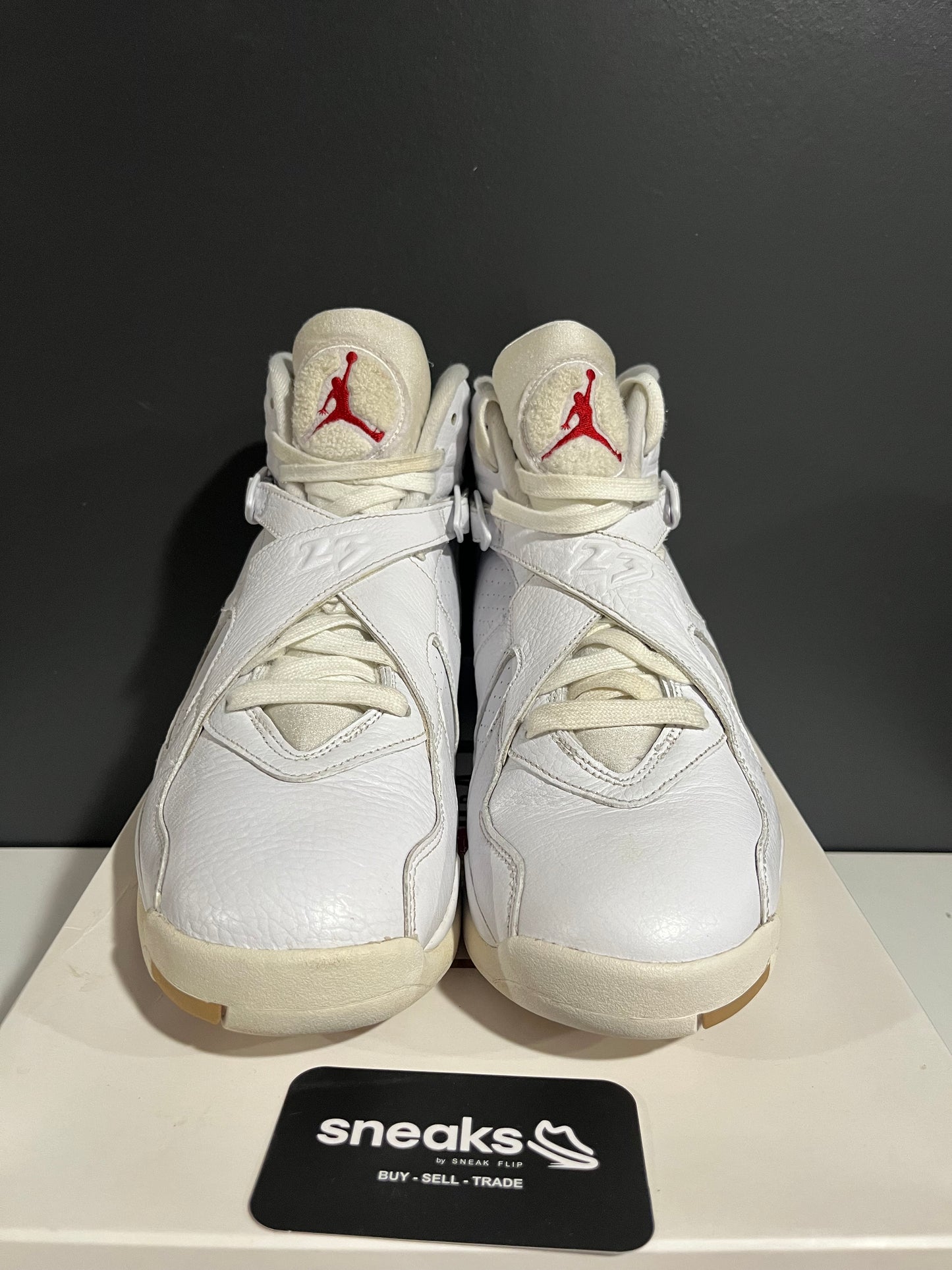 USED OVO x Air Jordan 8 Retro White AA1239-135 SIZE 10.5M OG ALL SP25-137