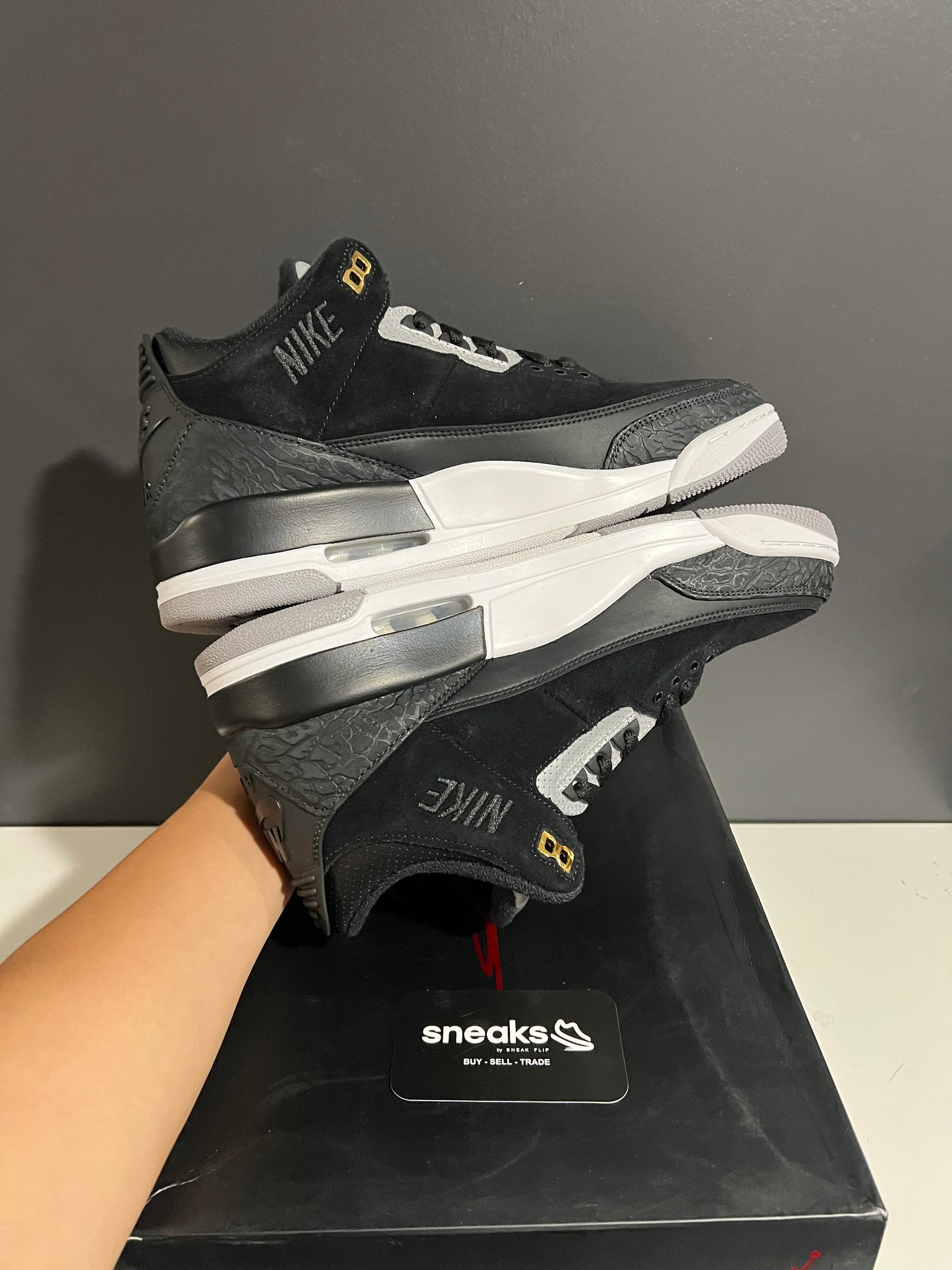 NEW Air Jordan 3 Retro Tinker SP Black Cement CK4348-007 SIZE 11M OG ALL AG25-67